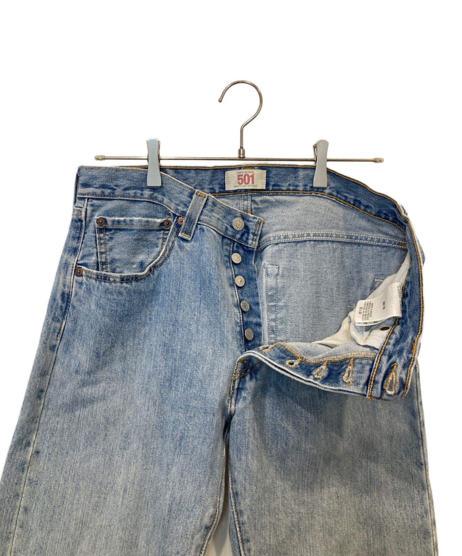 中古・古着通販】LEVI'S (リーバイス) 501デニムパンツ ブルー サイズ