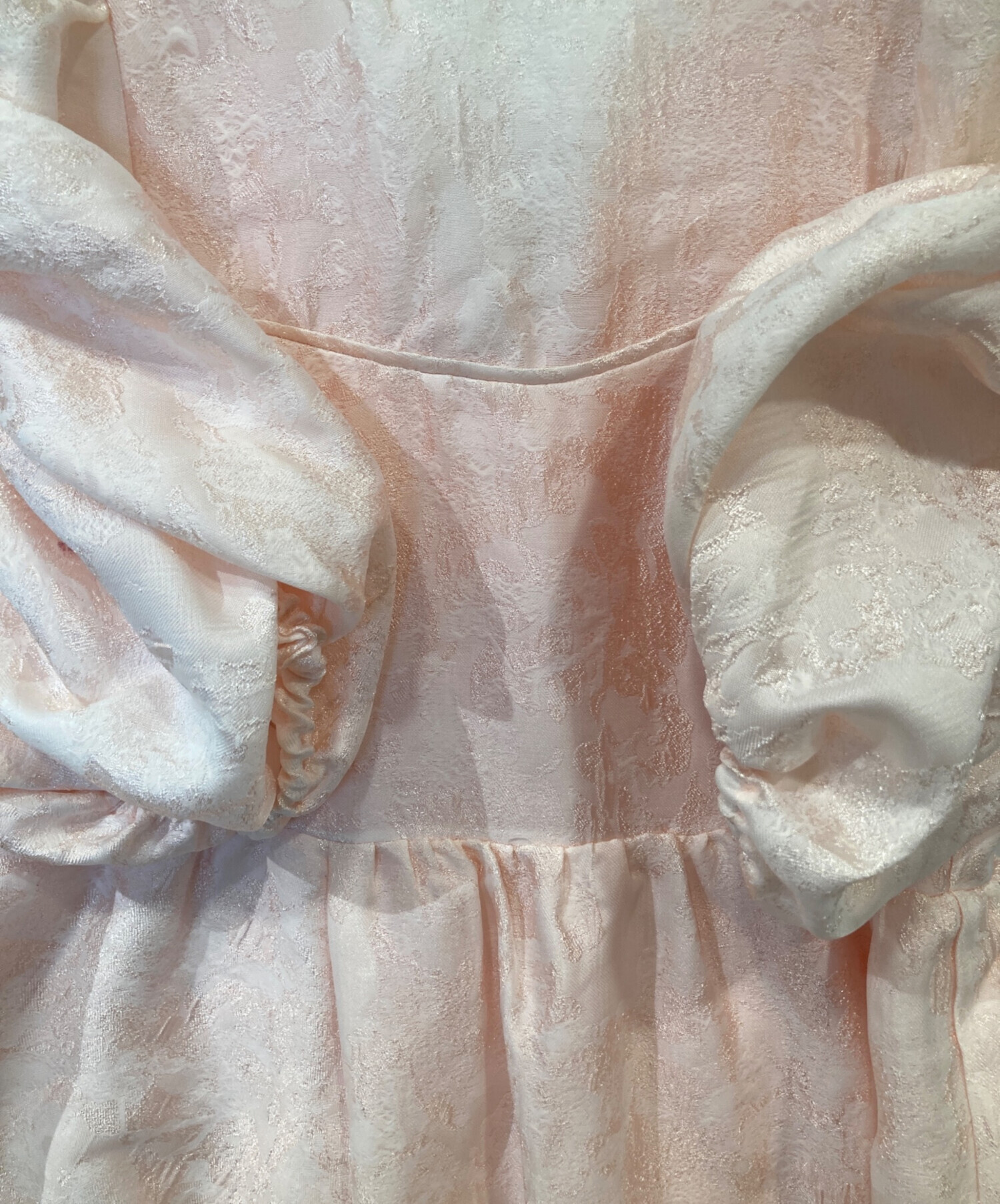 中古・古着通販】ANDRESD (アンドレスド) bubble sleeve jacquard
