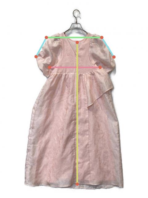 中古・古着通販】ANDRESD (アンドレスド) bubble sleeve jacquard