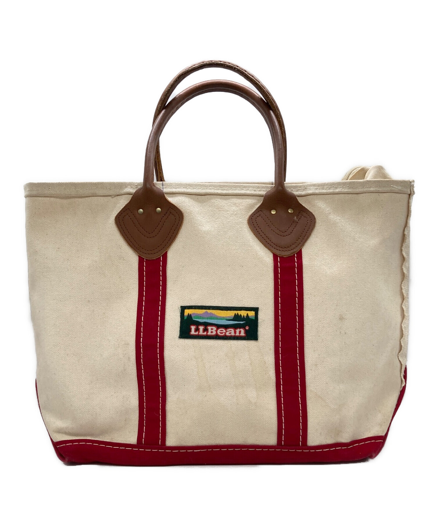 中古・古着通販】L.L.Bean (エルエルビーン) レザーハンドルキャンバス