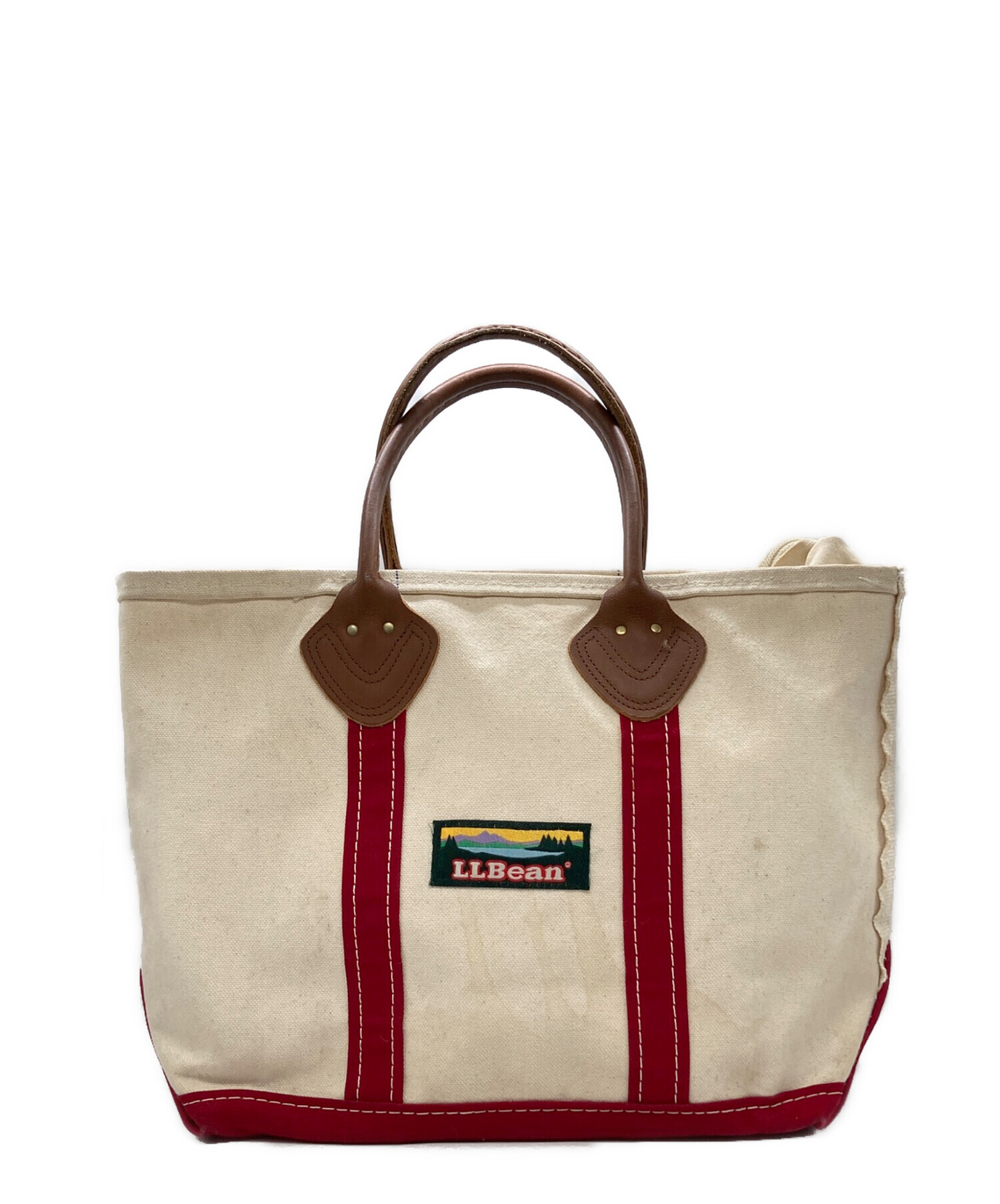 中古・古着通販】L.L.Bean (エルエルビーン) レザーハンドルキャンバス