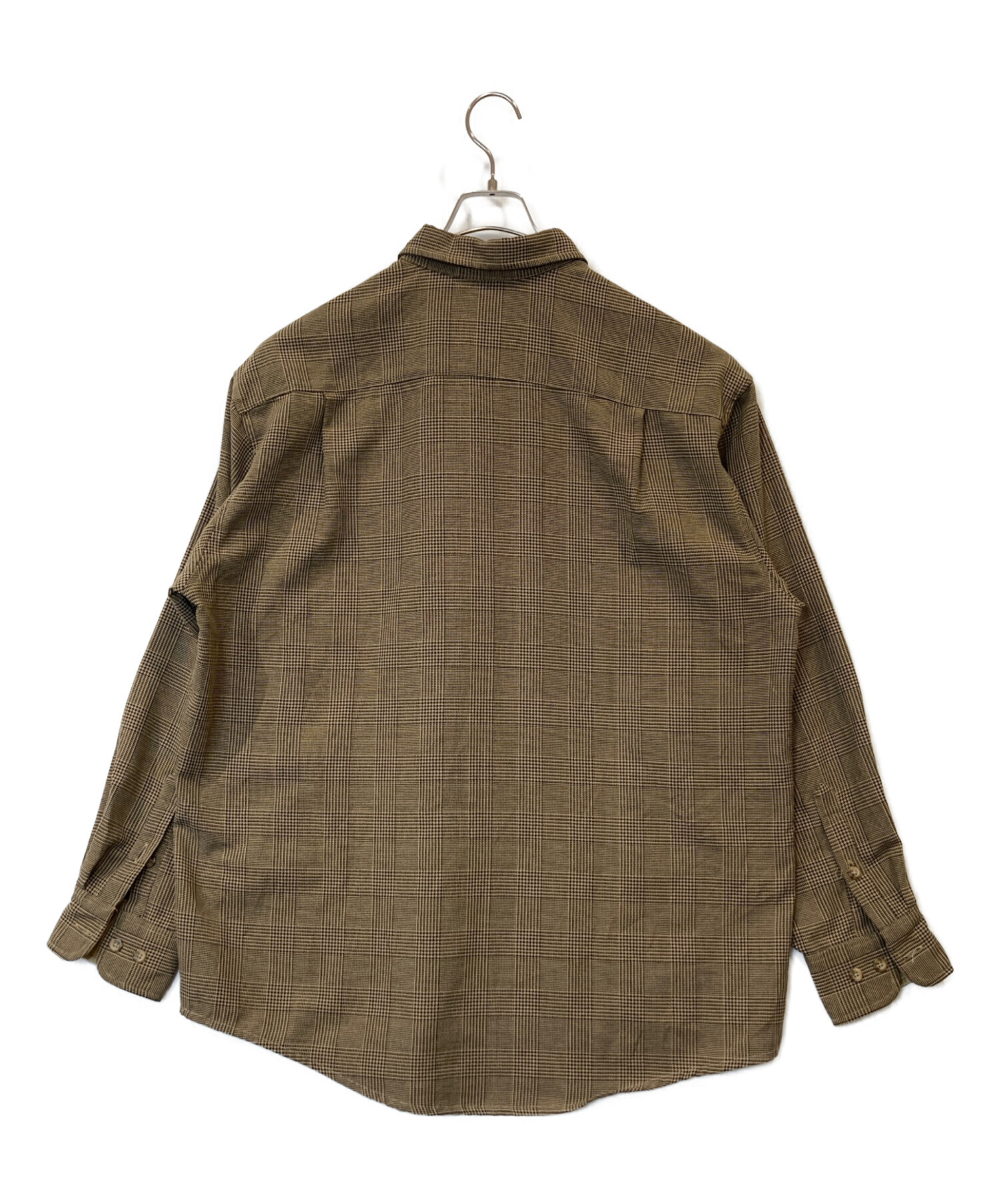 中古・古着通販】CarHartt (カーハート) ワークシャツ ブラウン サイズ