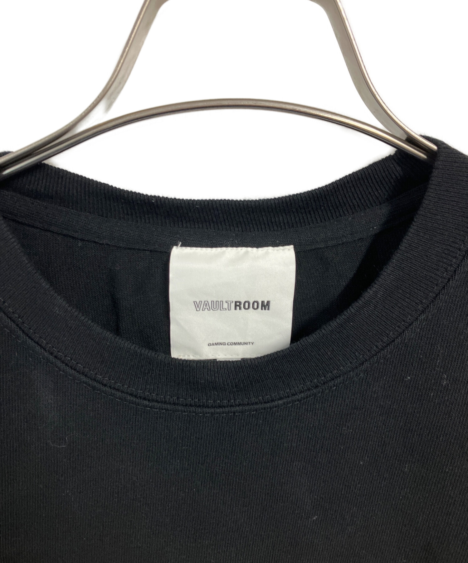 中古・古着通販】VAULTROOM (ボルトルーム) GOUKI TEE ブラック サイズ