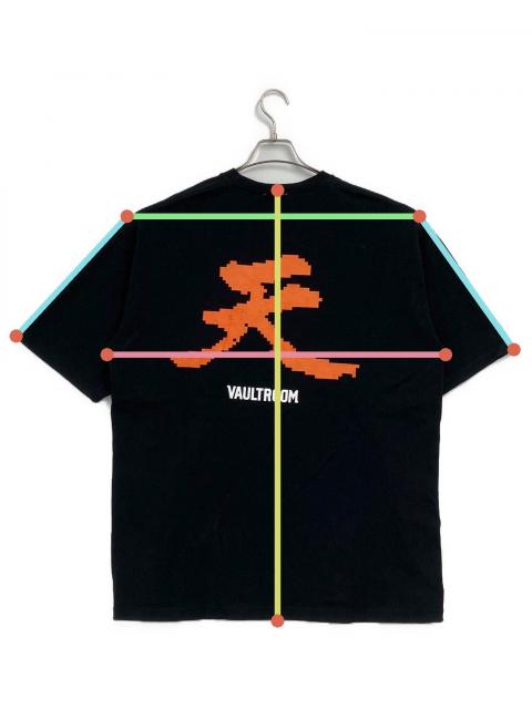 中古・古着通販】VAULTROOM (ボルトルーム) GOUKI TEE ブラック サイズ