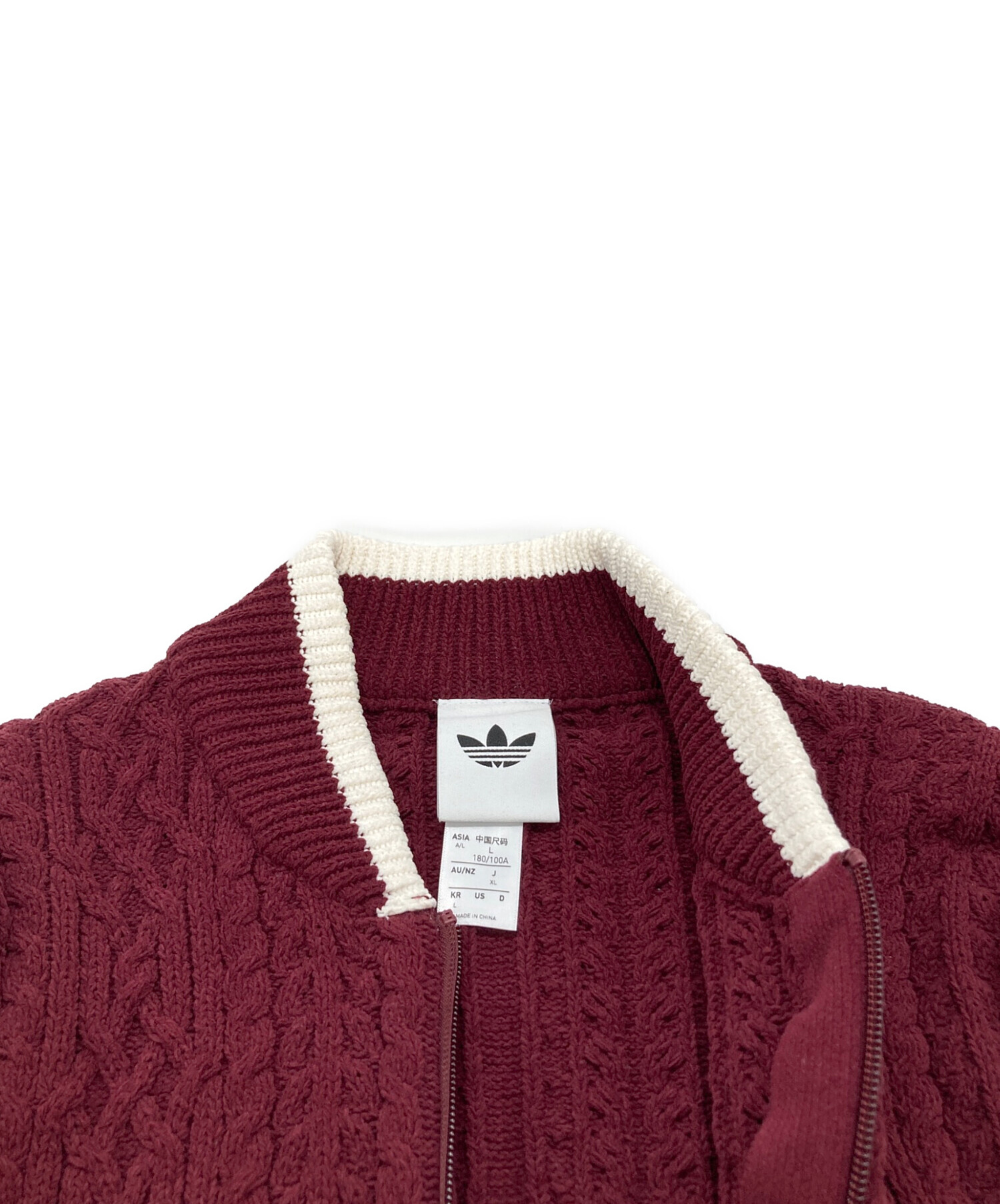 中古・古着通販】adidas (アディダス) レトロ リミックス カーディガン