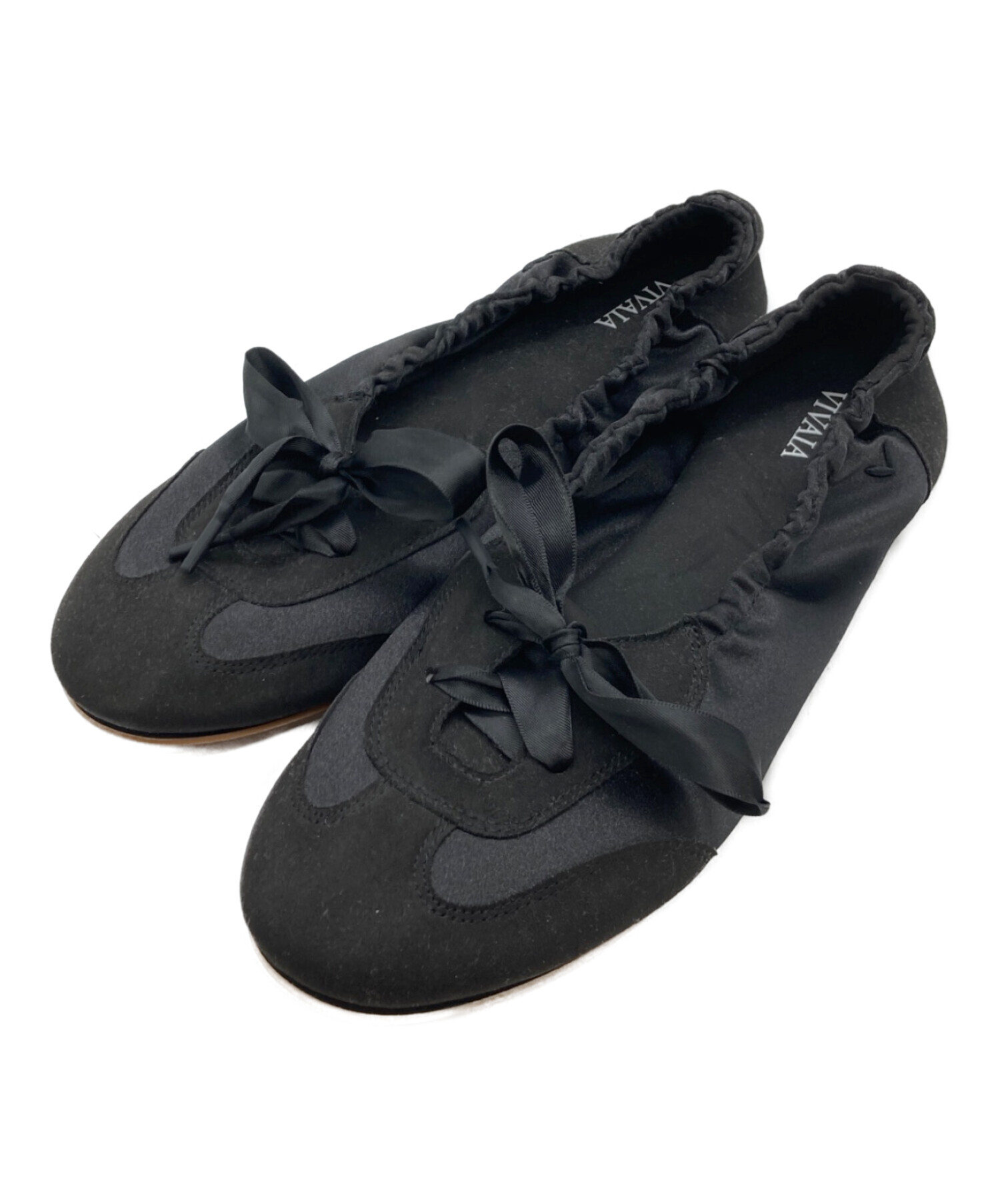 中古・古着通販】VIVAIA (ビバイア) ラウンドトゥ レースアップ