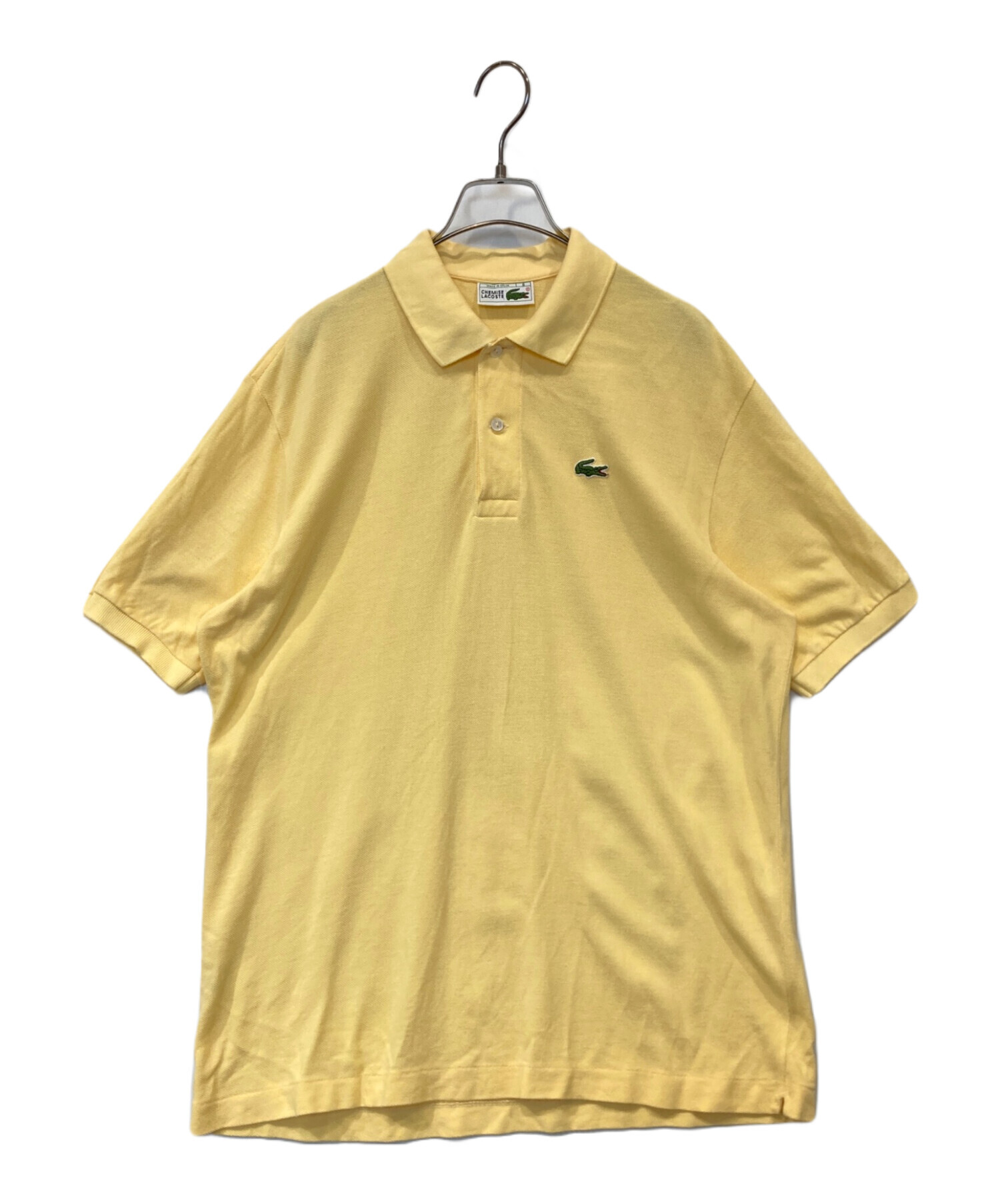 中古・古着通販】LACOSTE (ラコステ) ポロシャツ イエロー サイズ:6