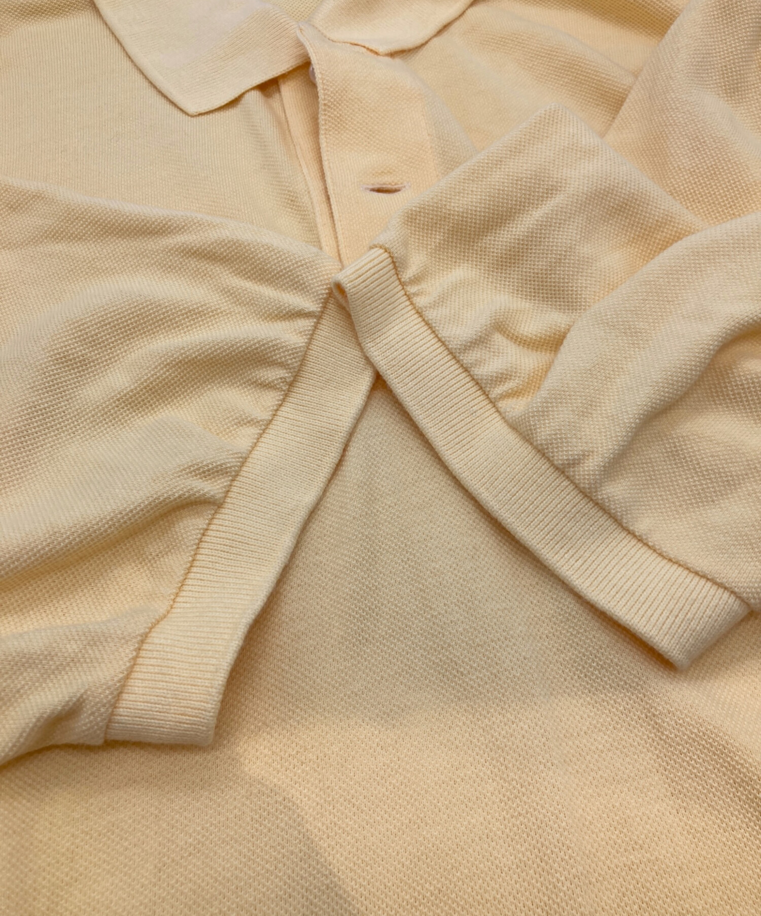中古・古着通販】LACOSTE (ラコステ) ポロシャツ イエロー サイズ:6