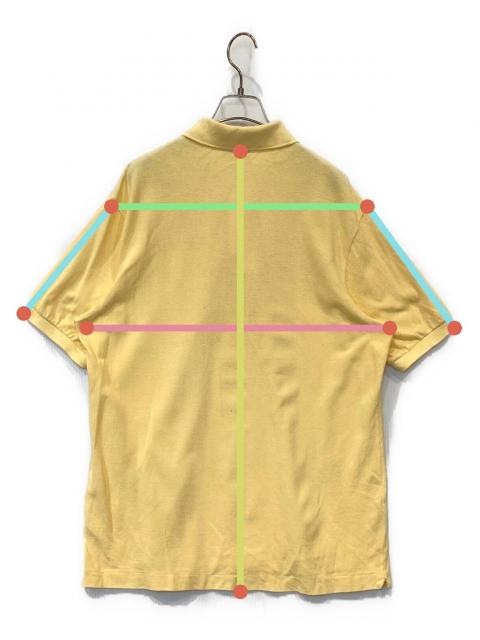 中古・古着通販】LACOSTE (ラコステ) ポロシャツ イエロー サイズ:6