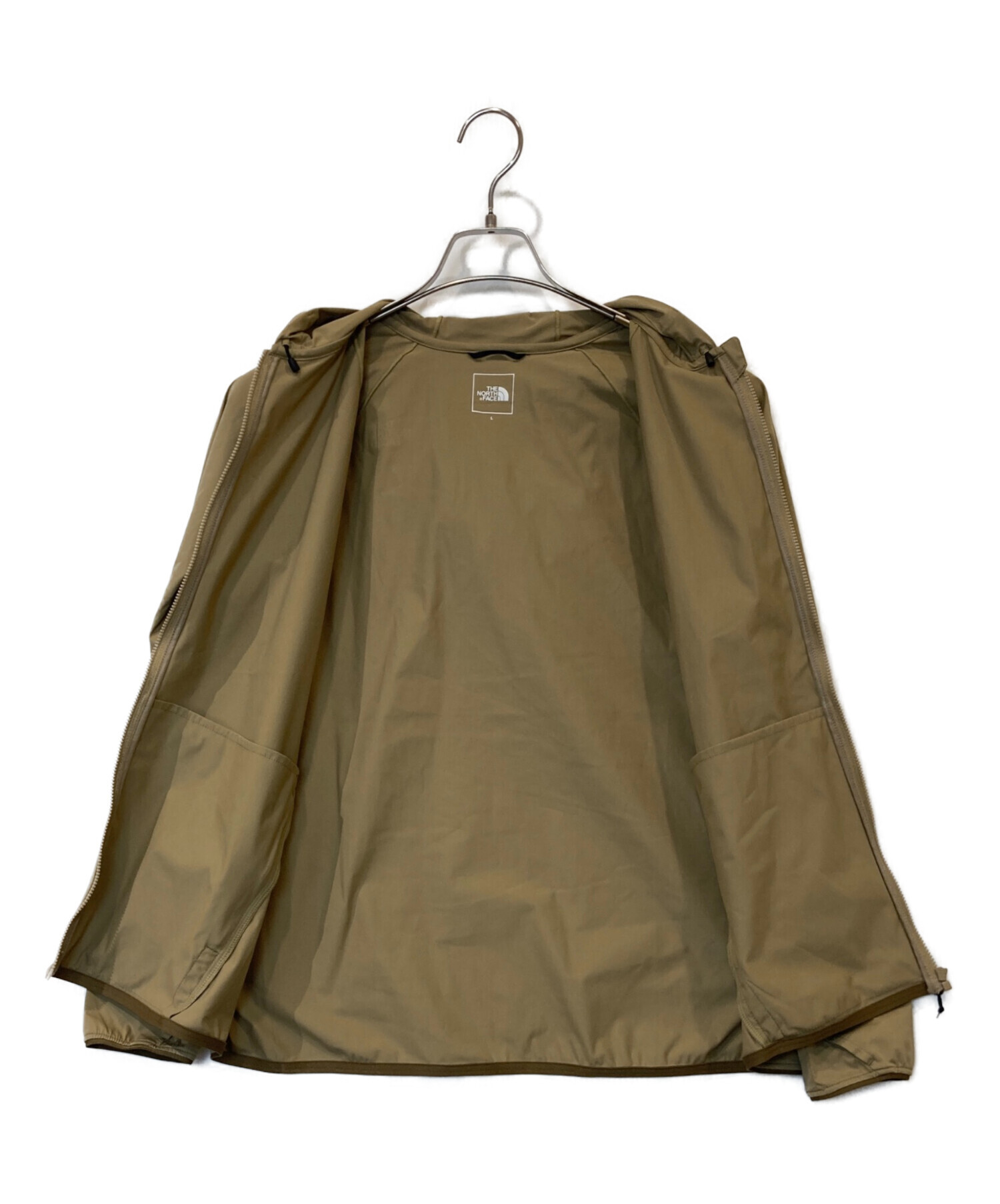 【新品未使用タグ付】ノースフェイスsunshade hoodieＬベージュ 中古・古着通販】THE NORTH FACE (ザ ノース フェイス) Sunshade Full