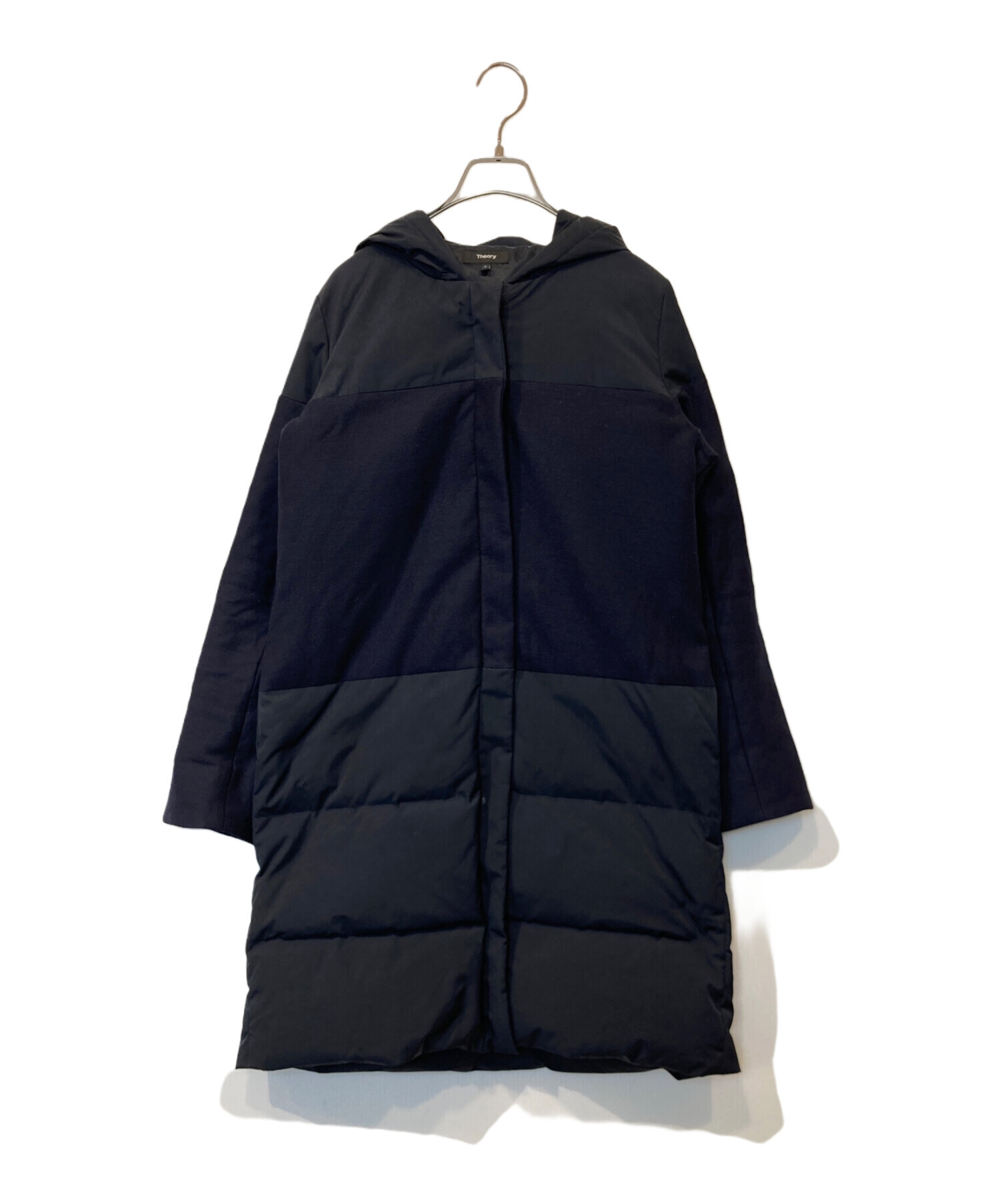 【セオリー】 Nurve Combo Puffer 切り替え ダウン 異素材 中古・古着通販】theory (セオリー) NURVE COMBO PUFFER ナーブ コンボ