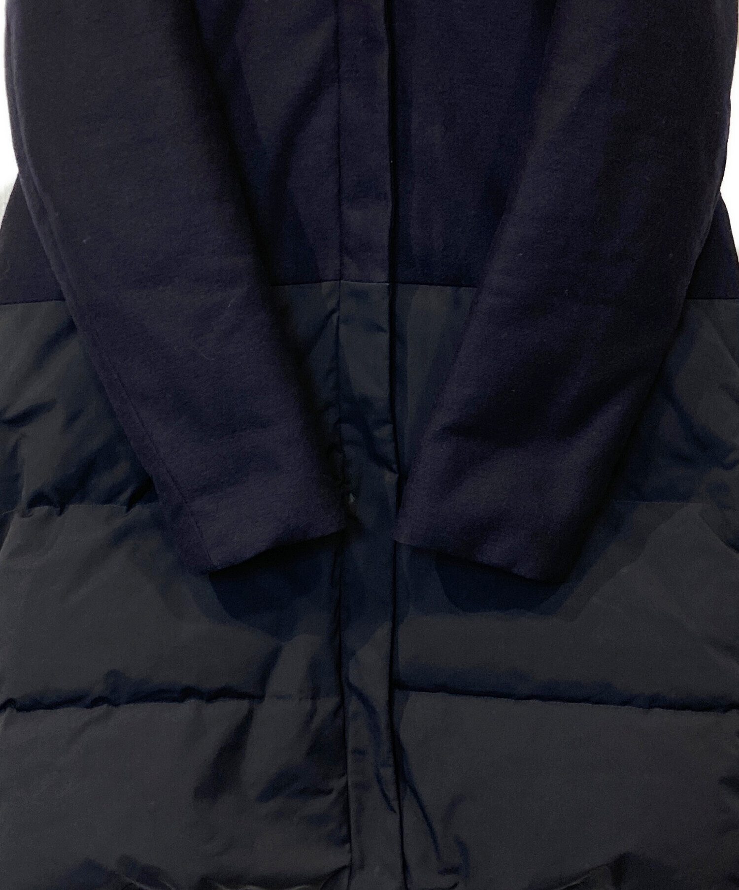 【セオリー】 Nurve Combo Puffer 切り替え ダウン 異素材 中古・古着通販】theory (セオリー) NURVE COMBO PUFFER ナーブ コンボ