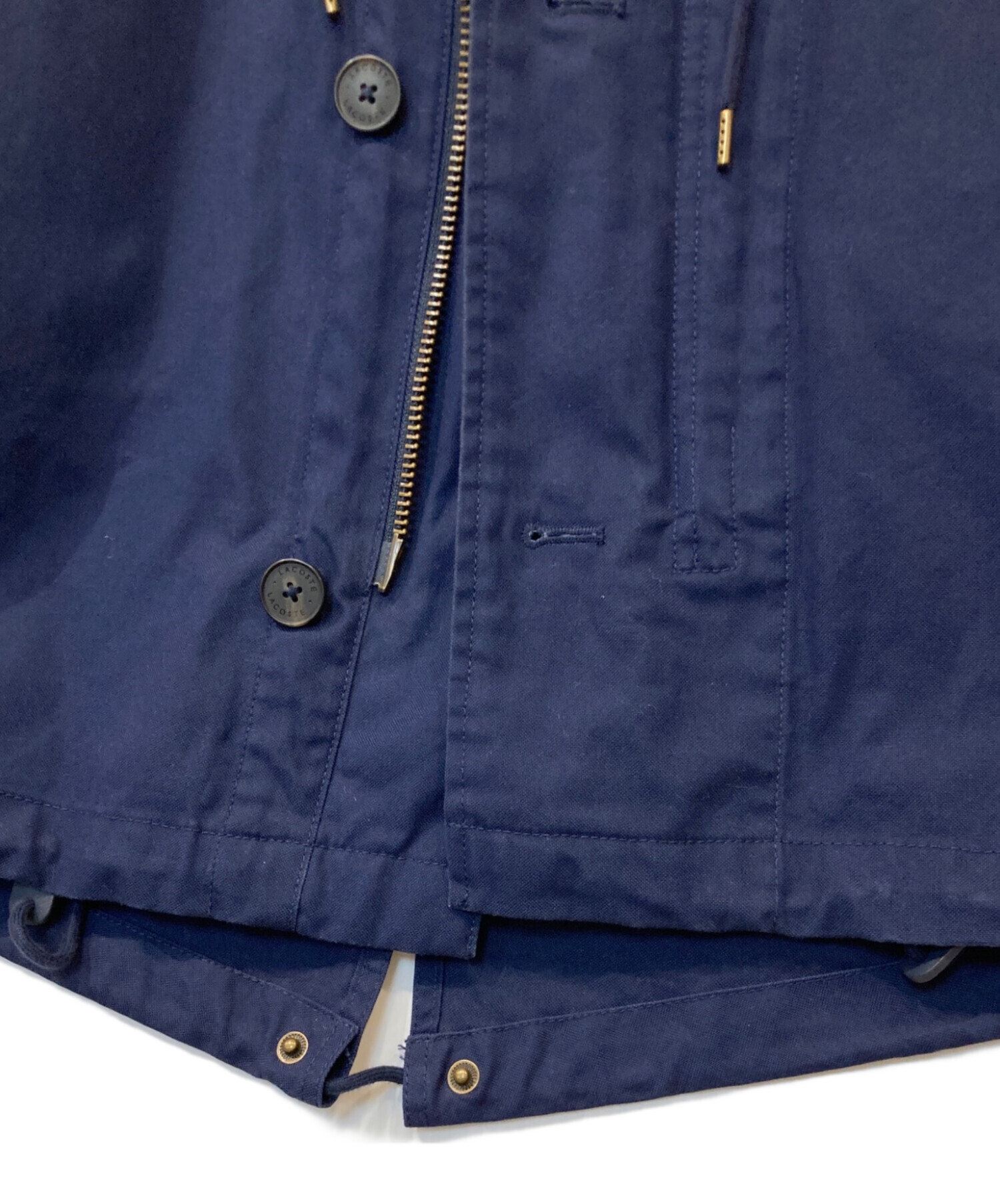 中古・古着通販】LACOSTE (ラコステ) モッズコート BH2873 ネイビー