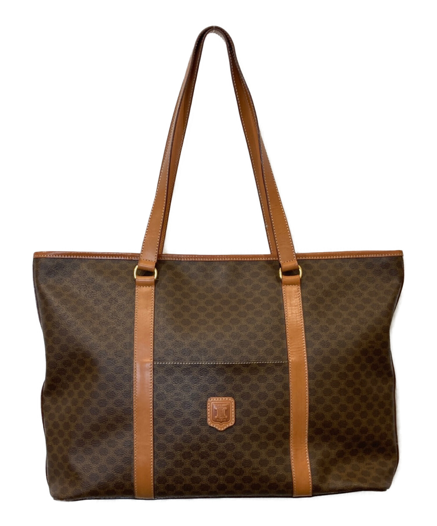 中古・古着通販】CELINE (セリーヌ) マカダム柄トートバッグ DM95