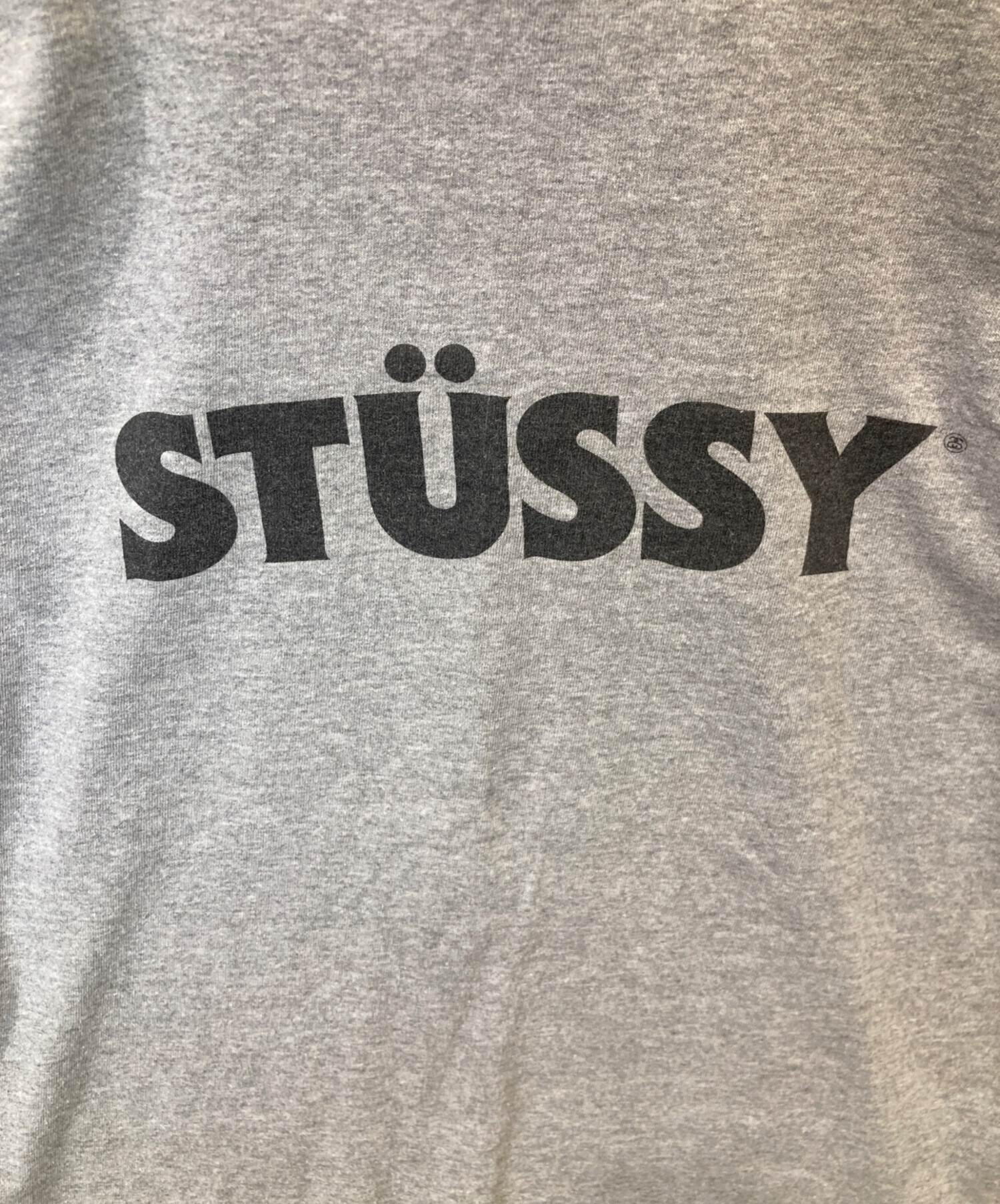 中古・古着通販】stussy (ステューシー) プリントTシャツ グレー