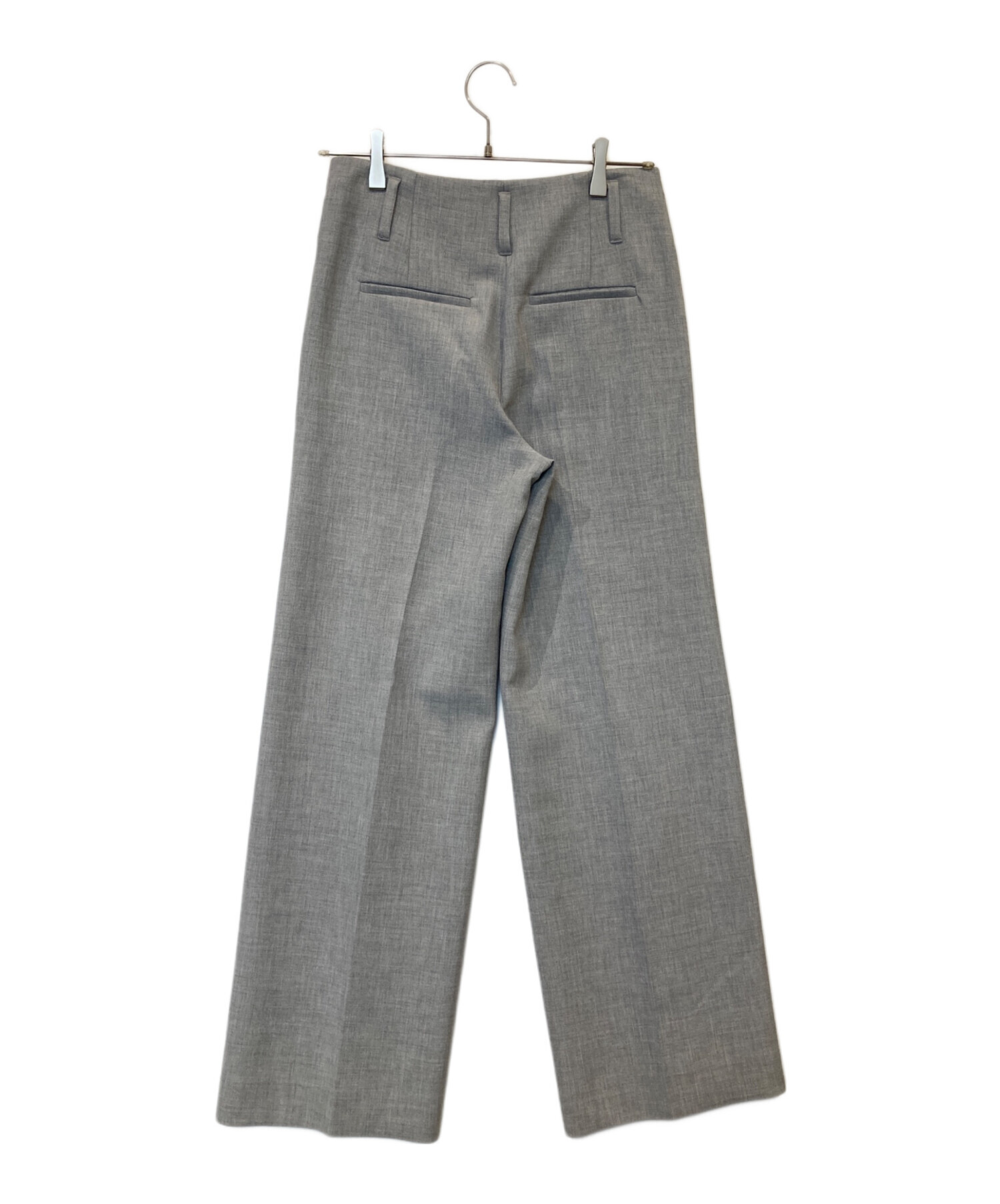 中古・古着通販】theory (セオリー) センタープレスワイドパンツ 01