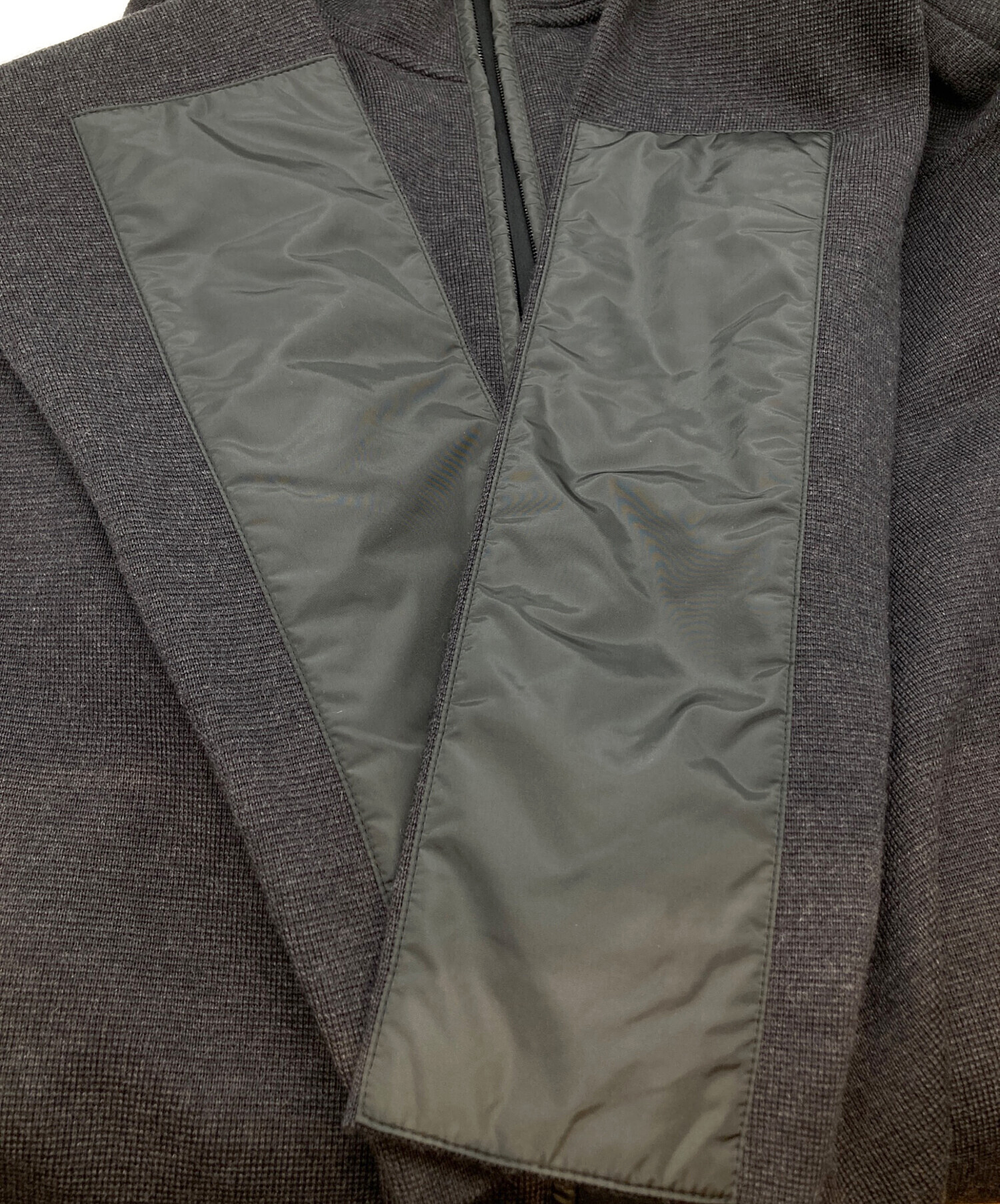中古・古着通販】PRADA SPORTS (プラダスポーツ) 袖ナイロン切替ウール