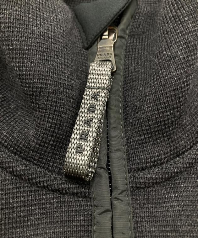 中古・古着通販】PRADA SPORTS (プラダスポーツ) 袖ナイロン切替ウール