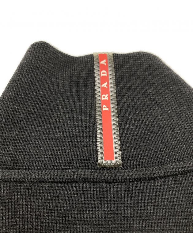 中古・古着通販】PRADA SPORTS (プラダスポーツ) 袖ナイロン切替ウール