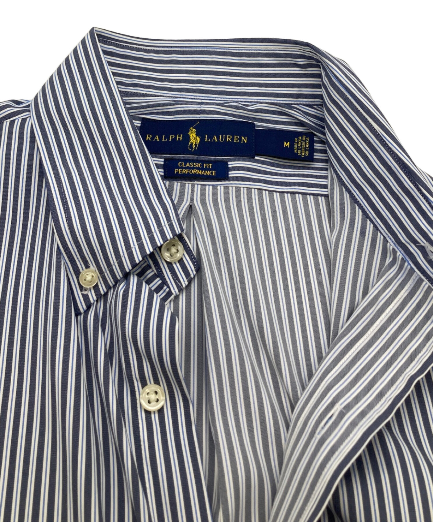 中古・古着通販】RALPH LAUREN (ラルフローレン) ストライプシャツ