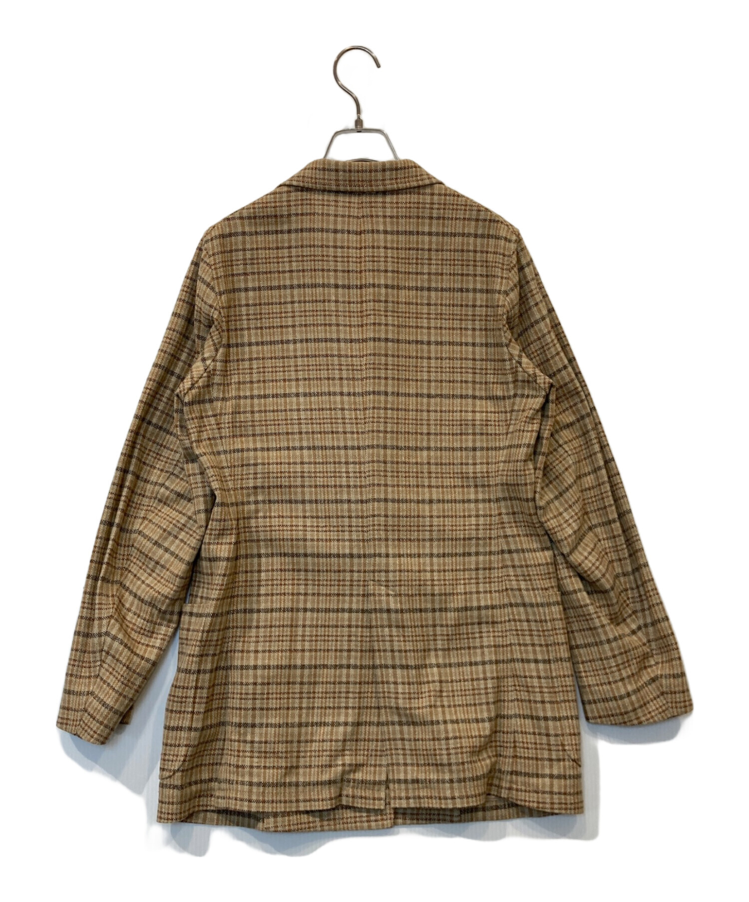 オーラリー LINEN SILK SUMMER TWEED JACKET 0 中古・古着通販】AURALEE (オーラリー) SILK SUMMER TWEED DOUBLE