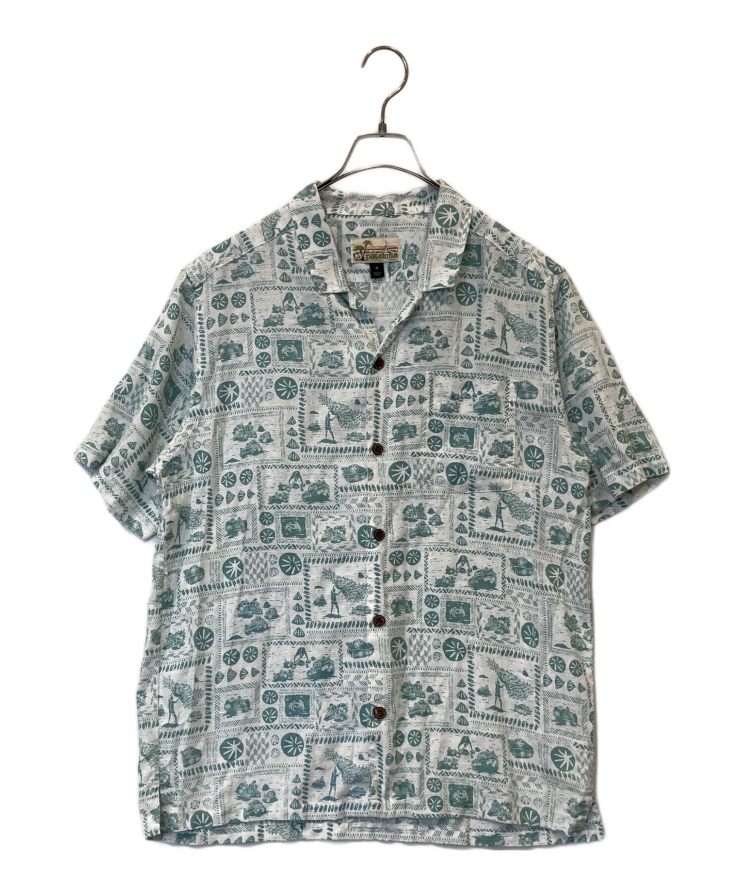 中古・古着通販】Patagonia (パタゴニア) アロハシャツ 52550 グリーン