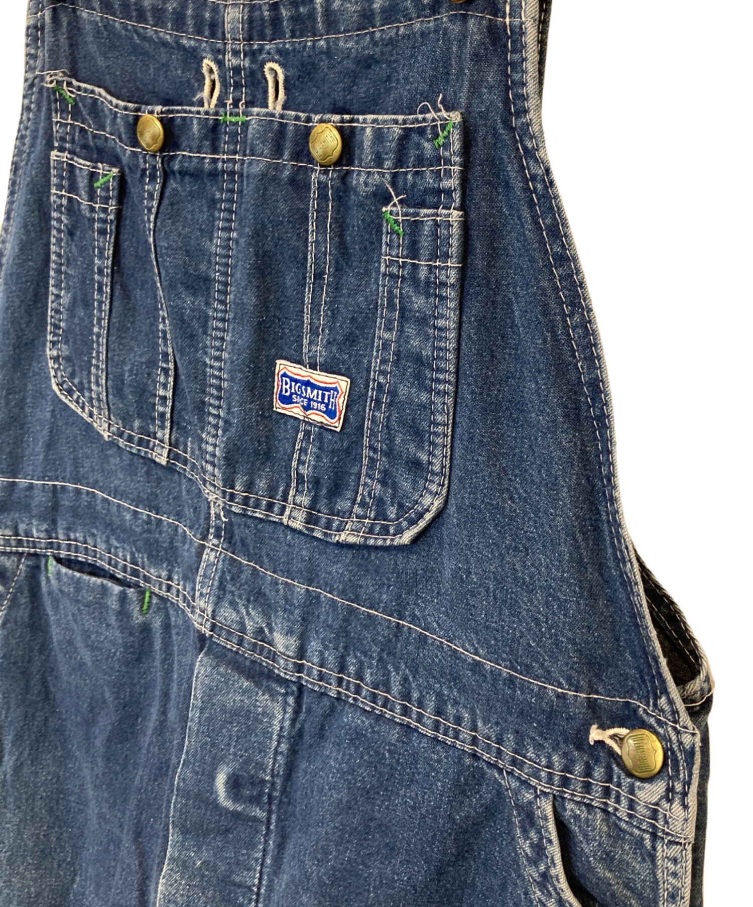中古・古着通販】BIG SMITH (ビッグスミス) デニムオーバーオール