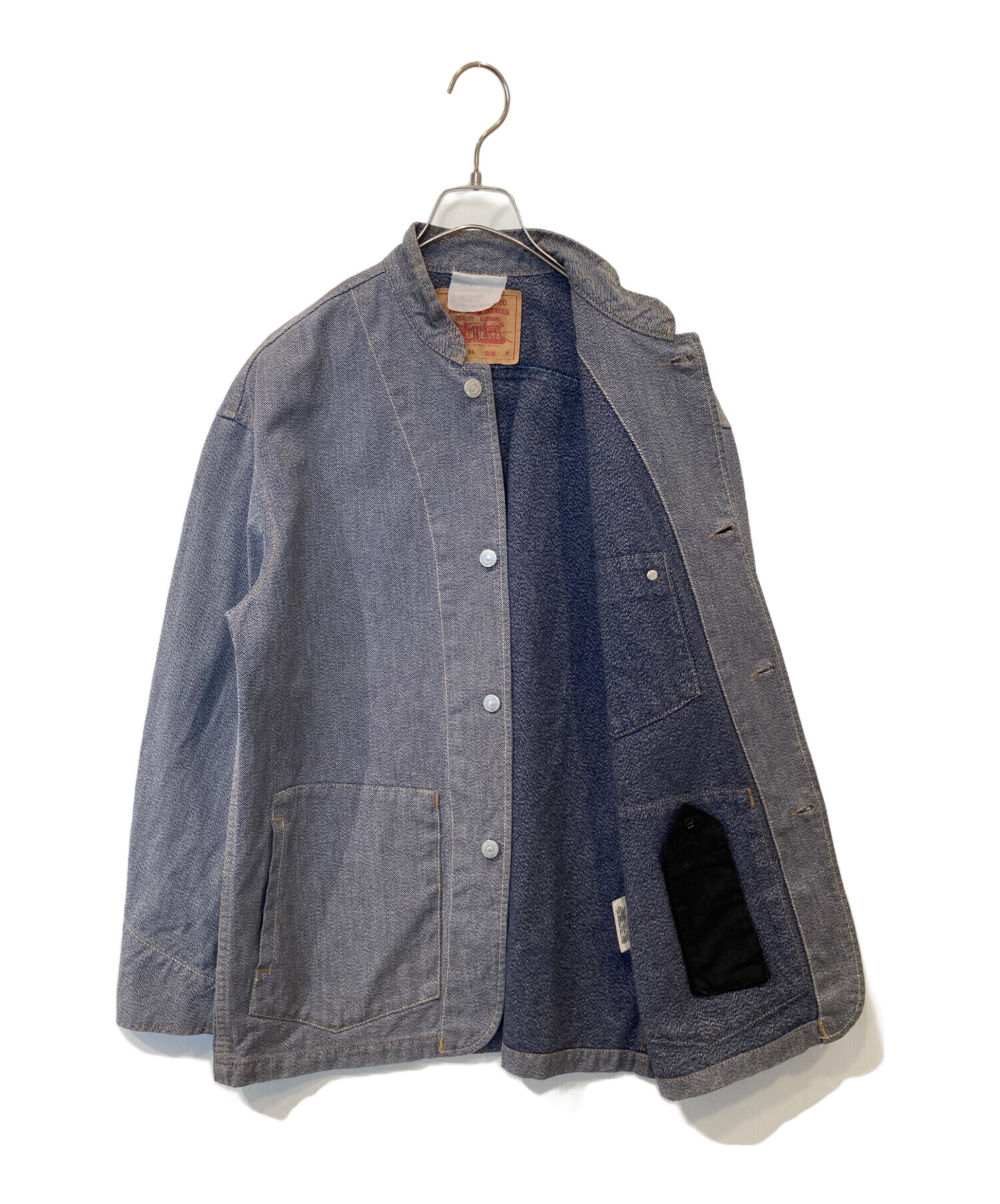 【激レア/日本未発売】Levi's × Adish 刺繍 カバーオール XL 中古・古着通販】LEVI'S (リーバイス) カバーオール 70515 04 ブルー