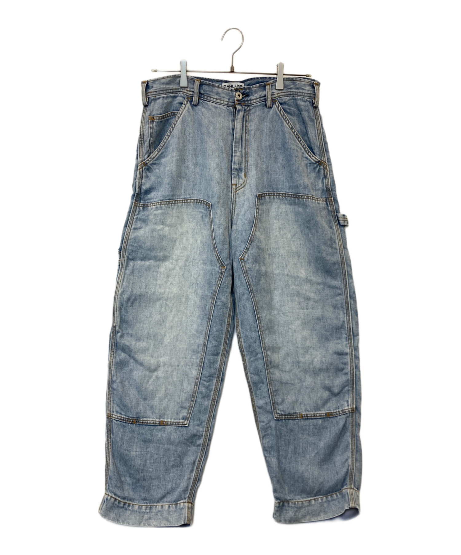 中古・古着通販】CAHLUMN (カウラム) Linen Denim Painter Pant リネン