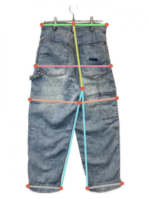 中古・古着通販】CAHLUMN (カウラム) Linen Denim Painter Pant リネン
