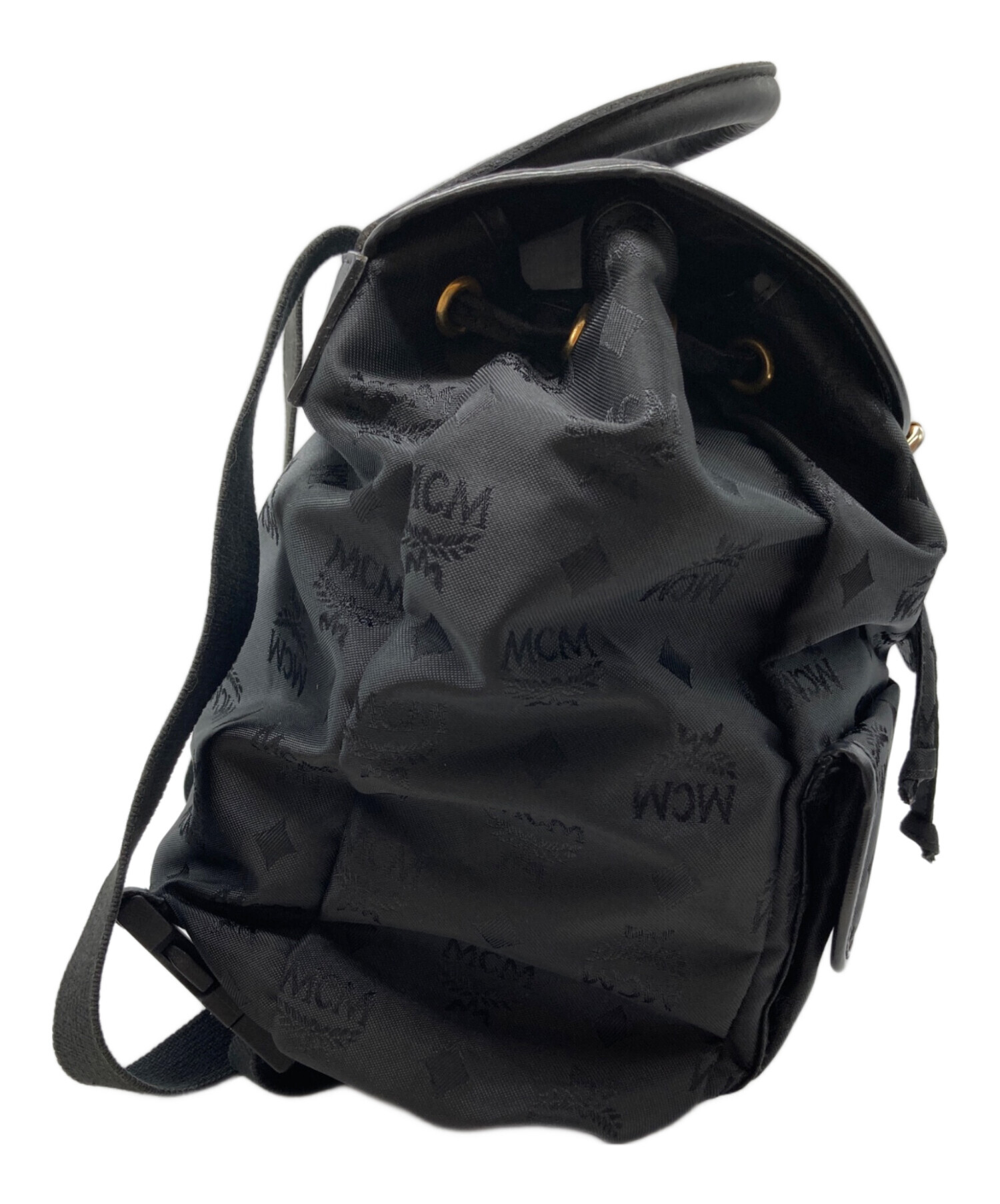 MCMオールドリュック 中古・古着通販】MCM (エムシーエム) オールド総柄リュック D0157