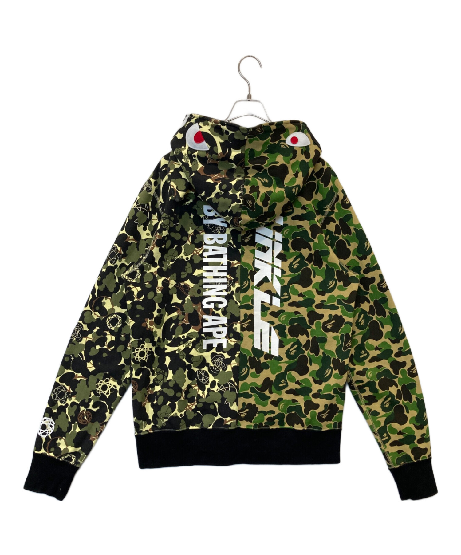 00sアベイシングエイプ パーカー ビッグロゴ 裏起毛 M 中古・古着通販】A BATHING APE (アベイシングエイプ) UNKLE/MO WAX