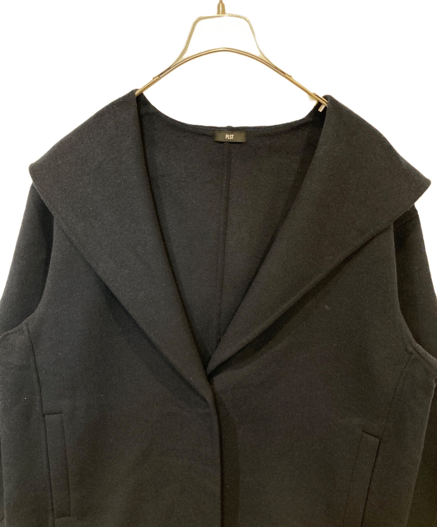 中古・古着通販】PLST (プラステ) ウールブレンドリバーフーディー