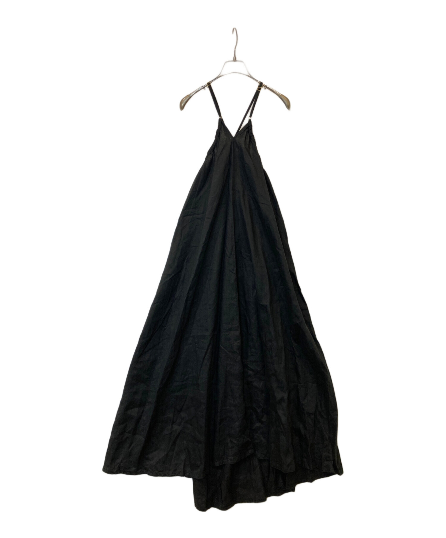 ドゥーズィエムクラス✨ Jackytex camisole ドレス　黒 中古・古着通販】DEUXIEME CLASSE (ドゥーズィエム クラス) resort