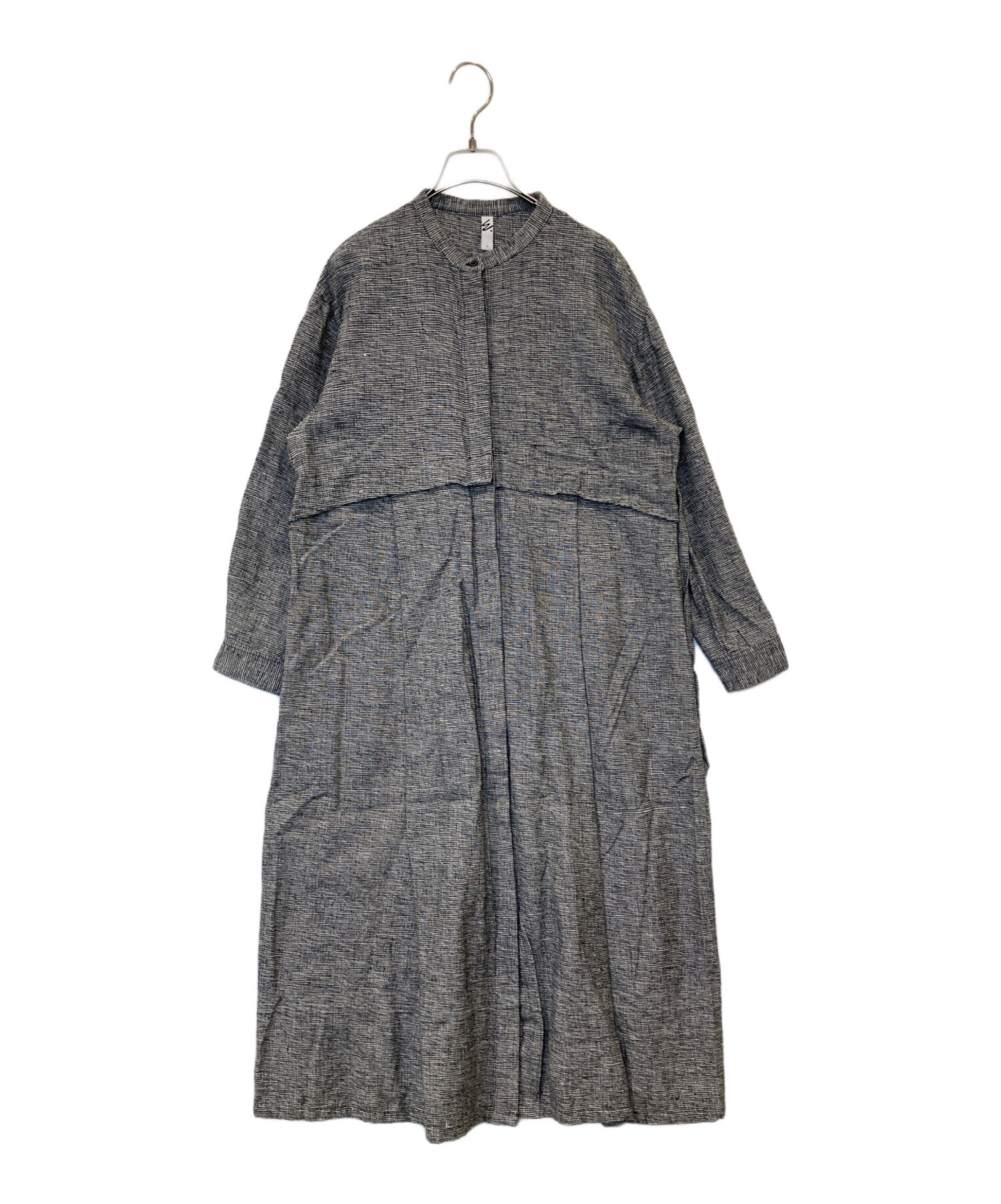 【マザーハウス】 イードット E.サマーオックスフォード ロングシャツワンピース 中古・古着通販】MOTHERHOUSE (マザーハウス) コットンシャツ