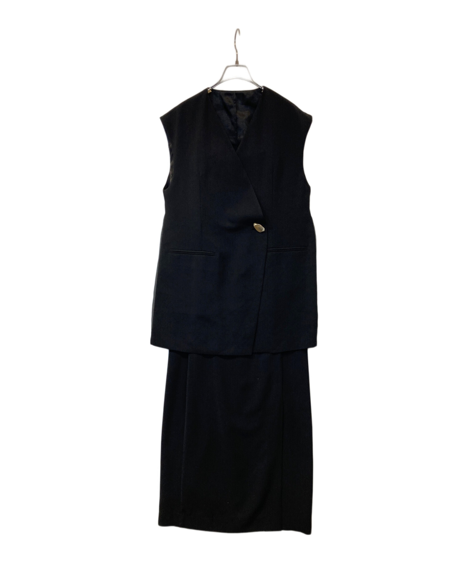 中古・古着通販】ANDRESD (アンドレスド) back sheer gilet set up