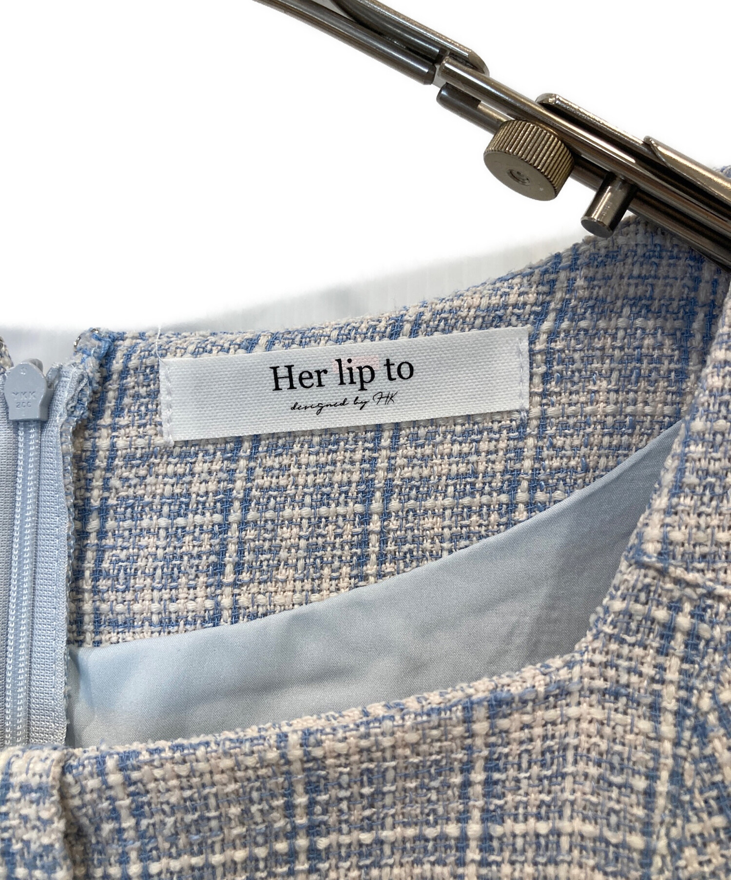 中古・古着通販】HER LIP TO (ハーリップトゥ) Classic Tweed Belted