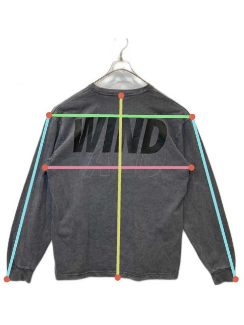 中古・古着通販】WIND AND SEA (ウィンダンシー) P-DYE L/S TEE WDS-0