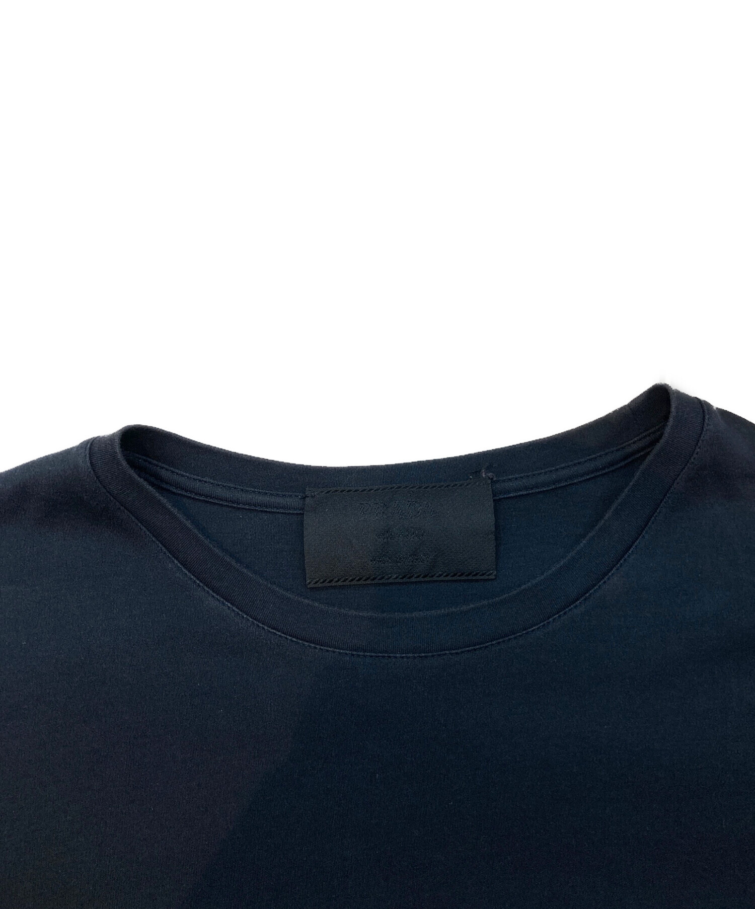 中古・古着通販】PRADA (プラダ) Tシャツ ダークネイビー サイズ:XL