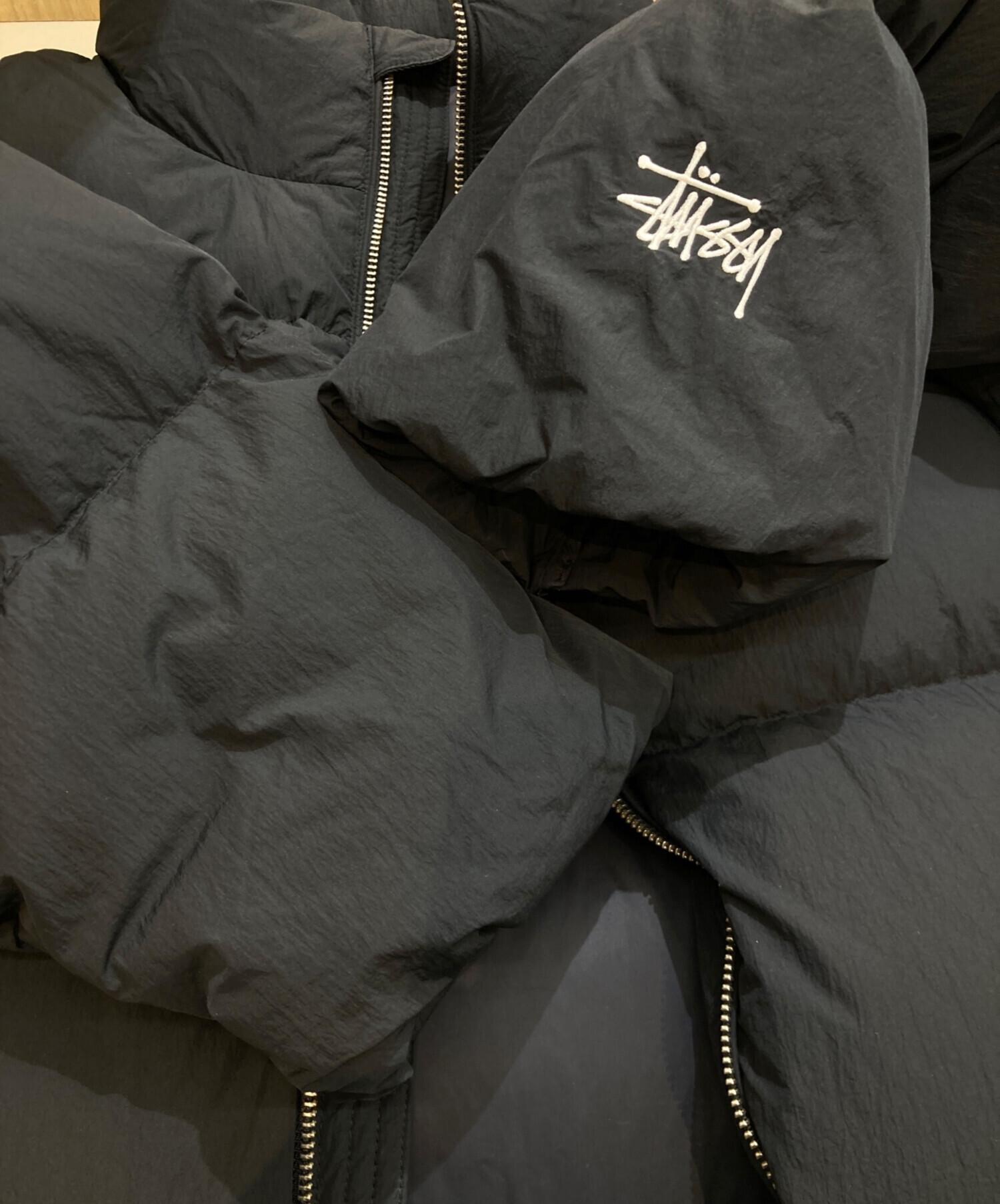 中古・古着通販】stussy (ステューシー) Nylon Down Puffer ナイロン