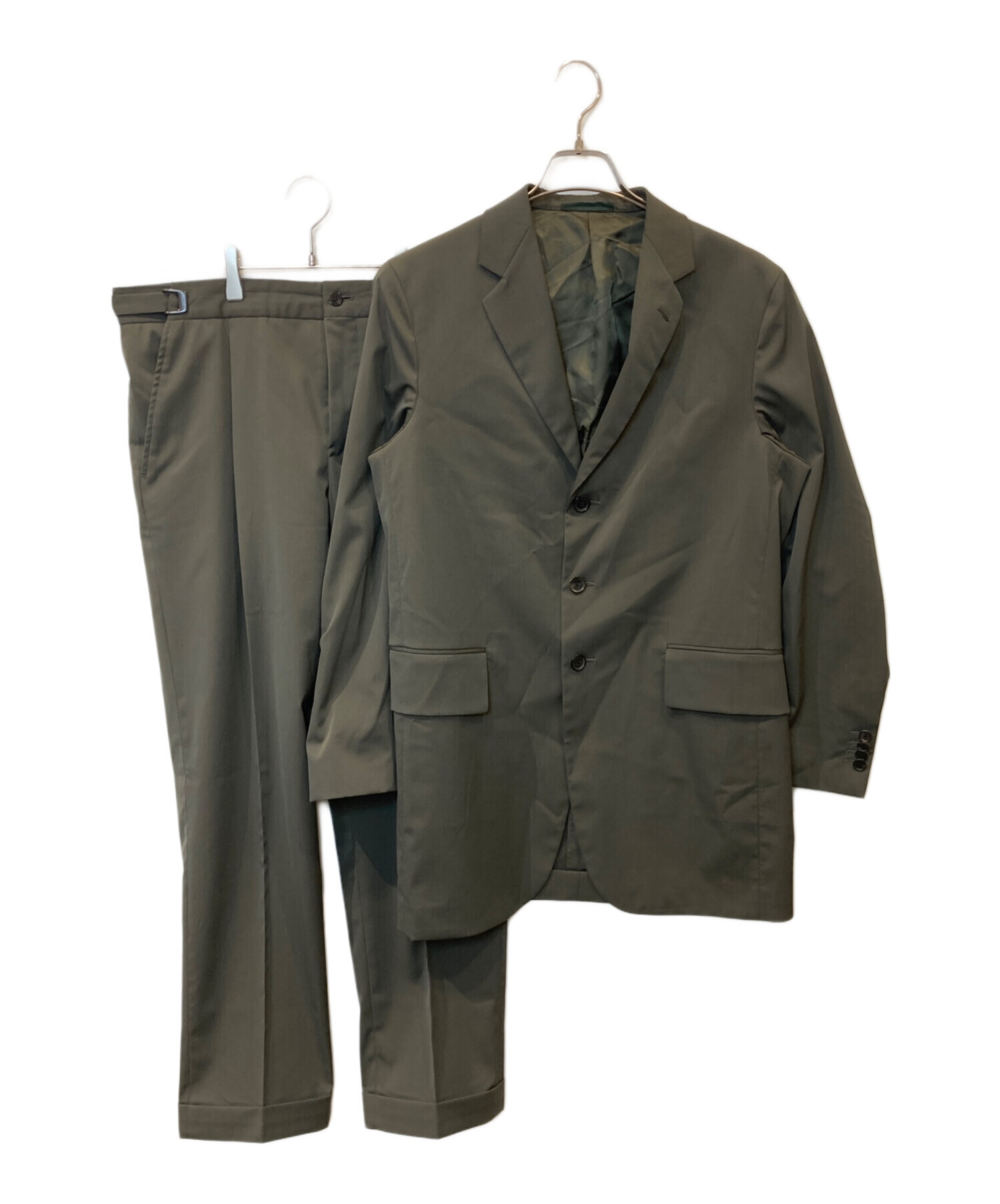 中古・古着通販】CARUSO (カルーゾ) セットアップスーツ オリーブ