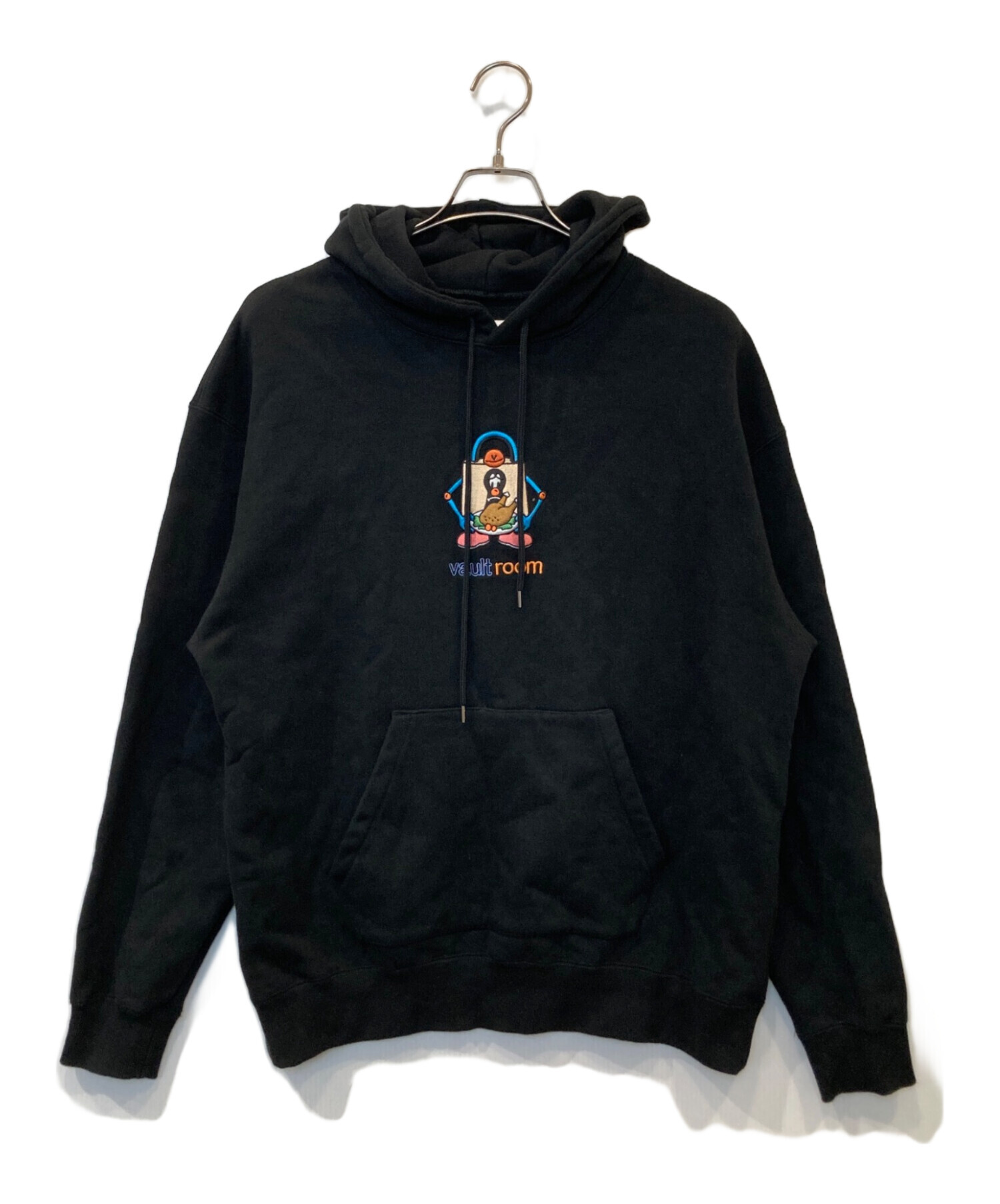 中古・古着通販】VAULTT ROOM (ボルトルーム) RHINESTONE LOGO HOODIE 