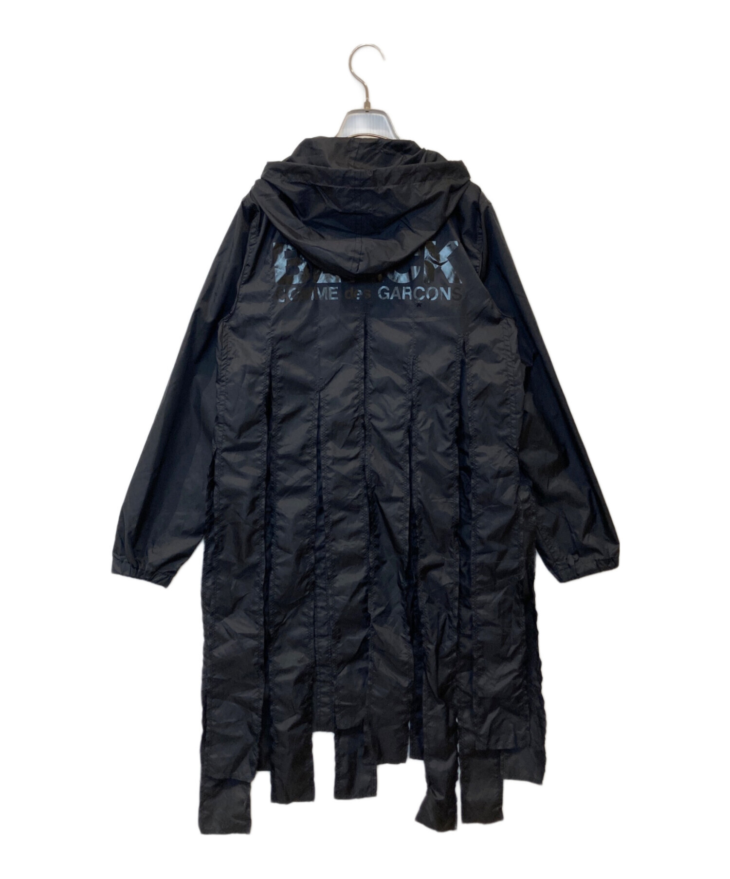 90s COMMEdesGARÇONS HOMME ナイロンコート ブラック 中古・古着通販】BLACK COMME des GARCONS (ブラックコムデギャルソン