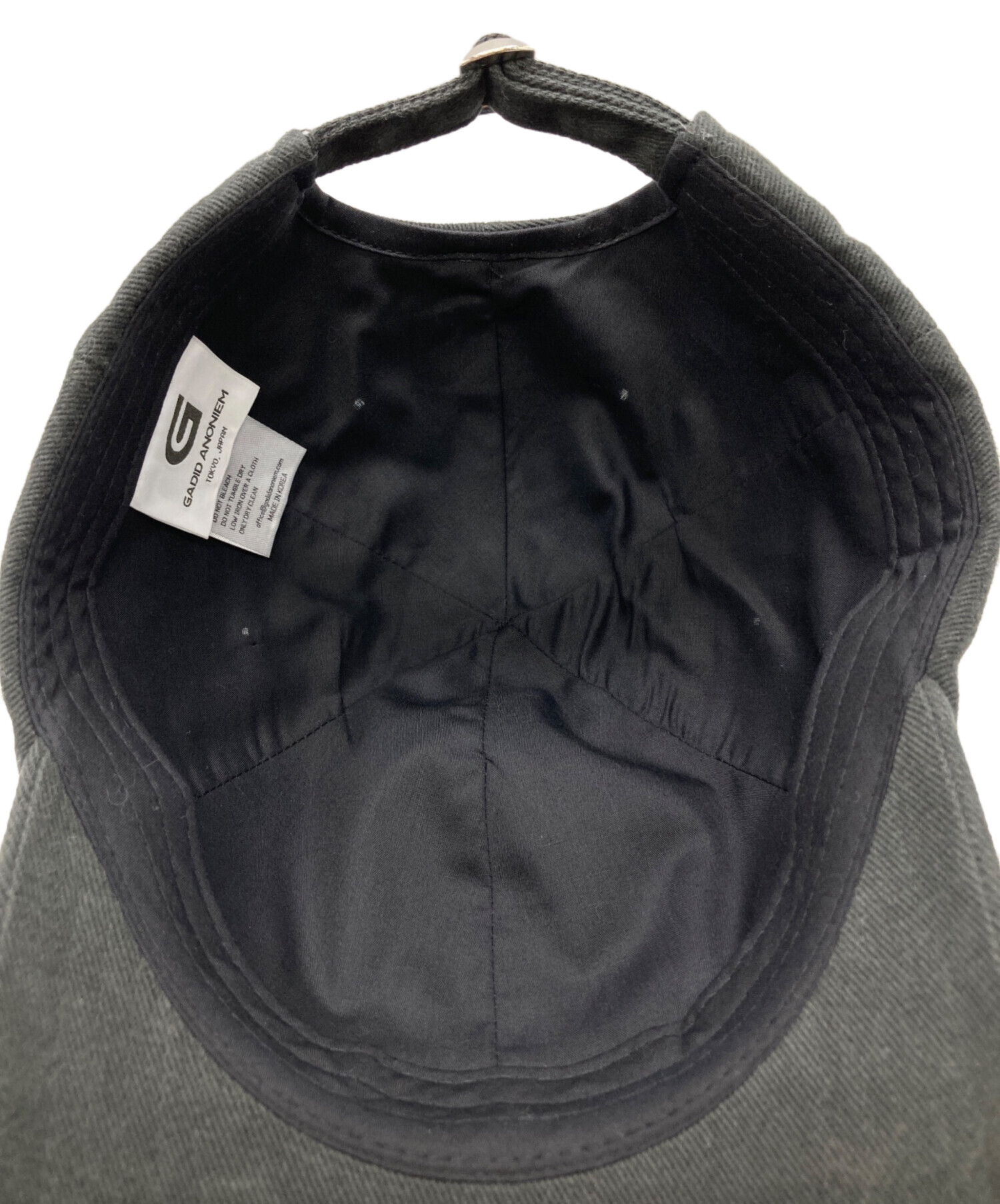 中古・古着通販】gadid anoniem (ガディッド アノニム) キャップ