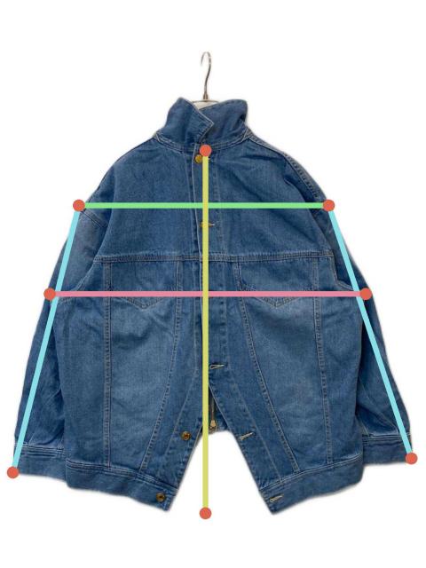 中古・古着通販】mercibeaucoup (メルシーボークー) うしろまえジャン