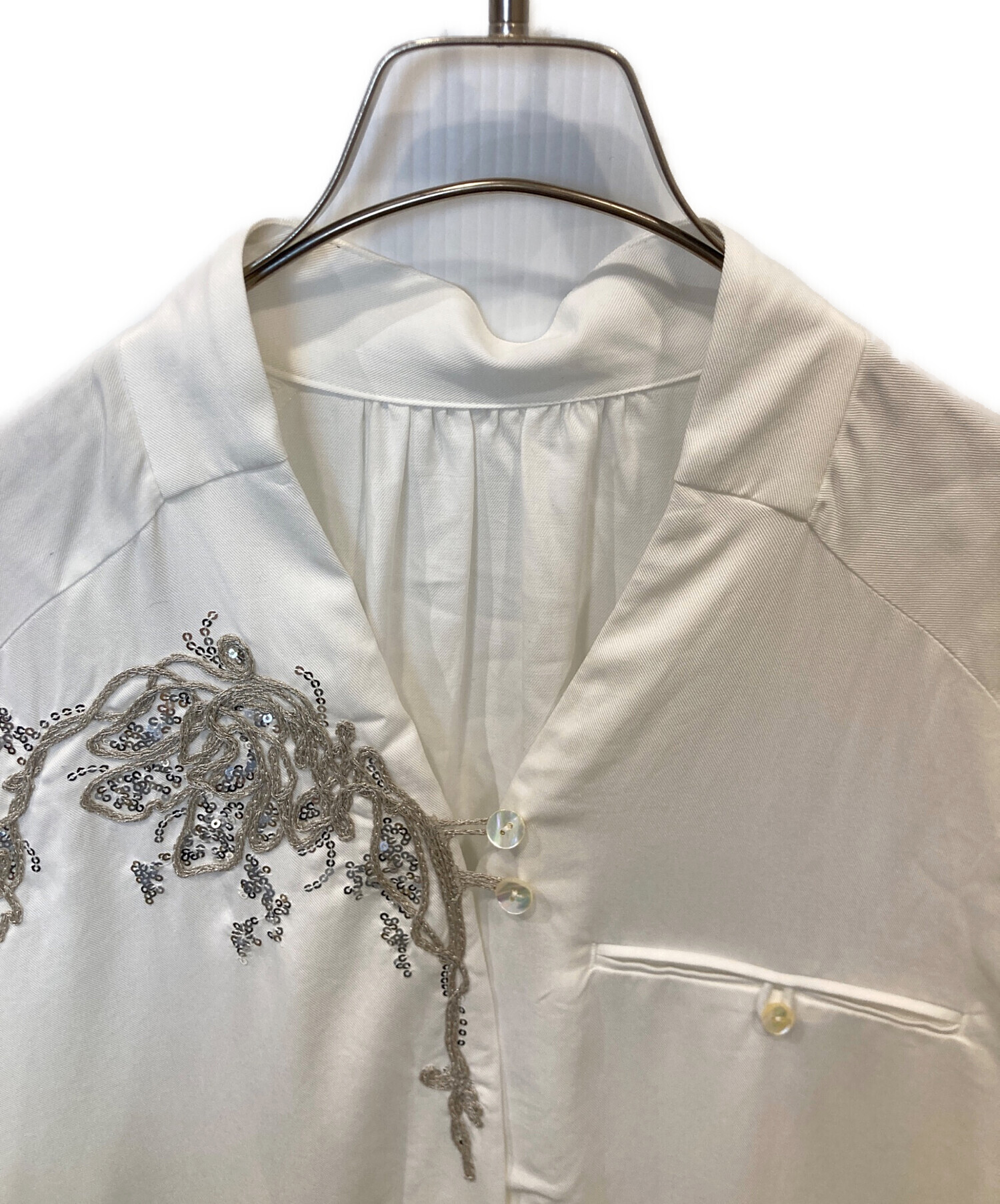 中古・古着通販】MURRAL (ミューラル) Veil embroidered dress 261