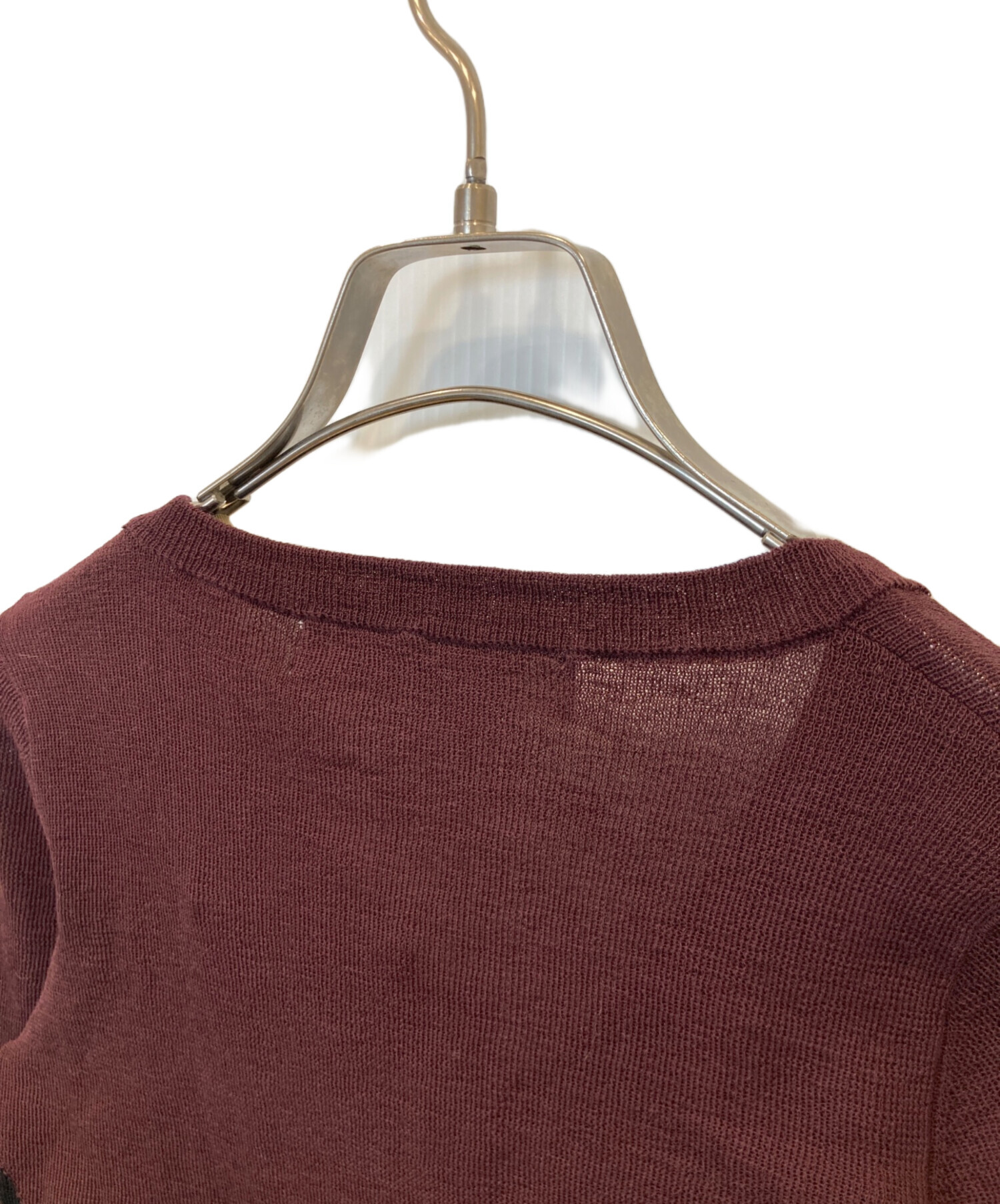 中古・古着通販】LEINWANDE (ラインヴァンド) Bra Intarsia Knit