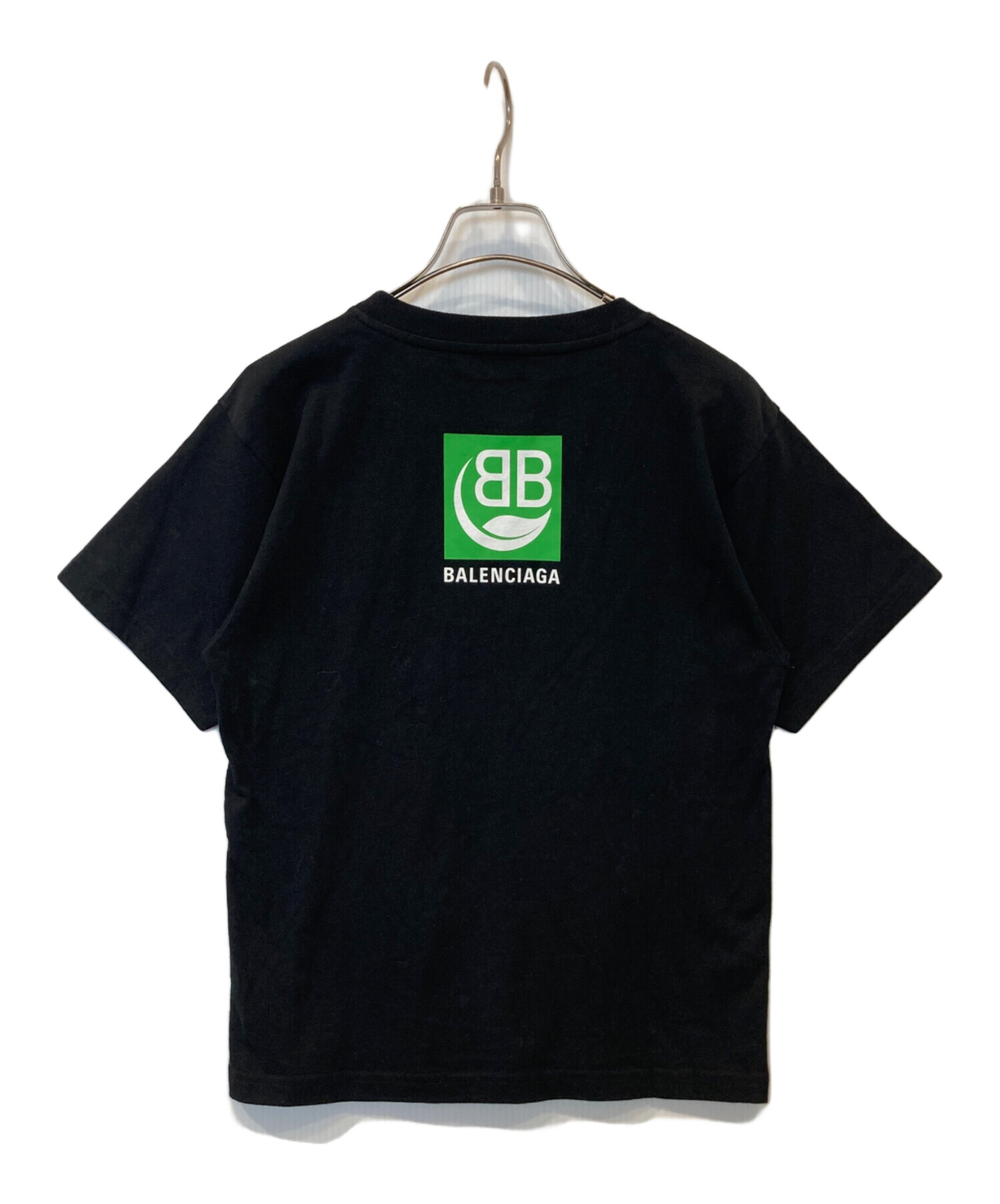 中古・古着通販】BALENCIAGA (バレンシアガ) ロゴプリントTシャツ