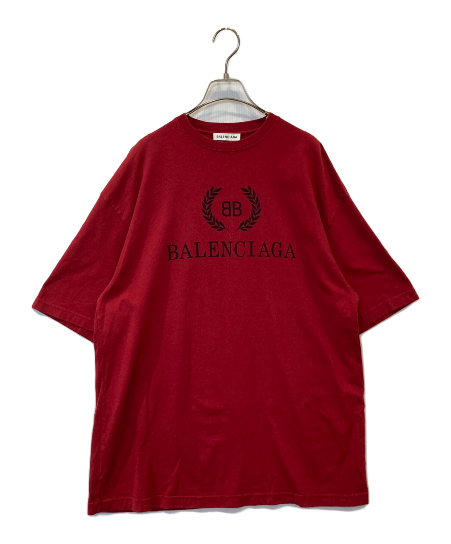 中古・古着通販】BALENCIAGA (バレンシアガ) ロゴTシャツ 556109 TCV25