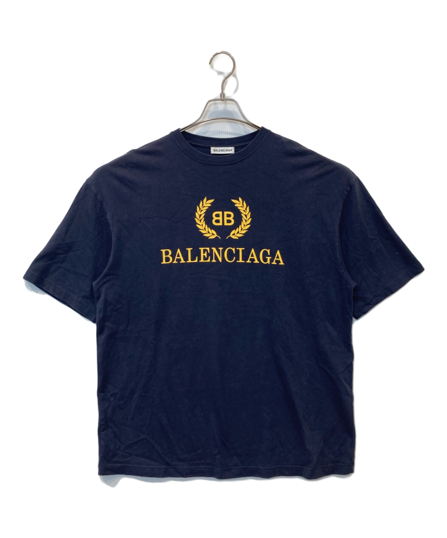 中古・古着通販】BALENCIAGA (バレンシアガ) ロゴTシャツ 492258 TAV04
